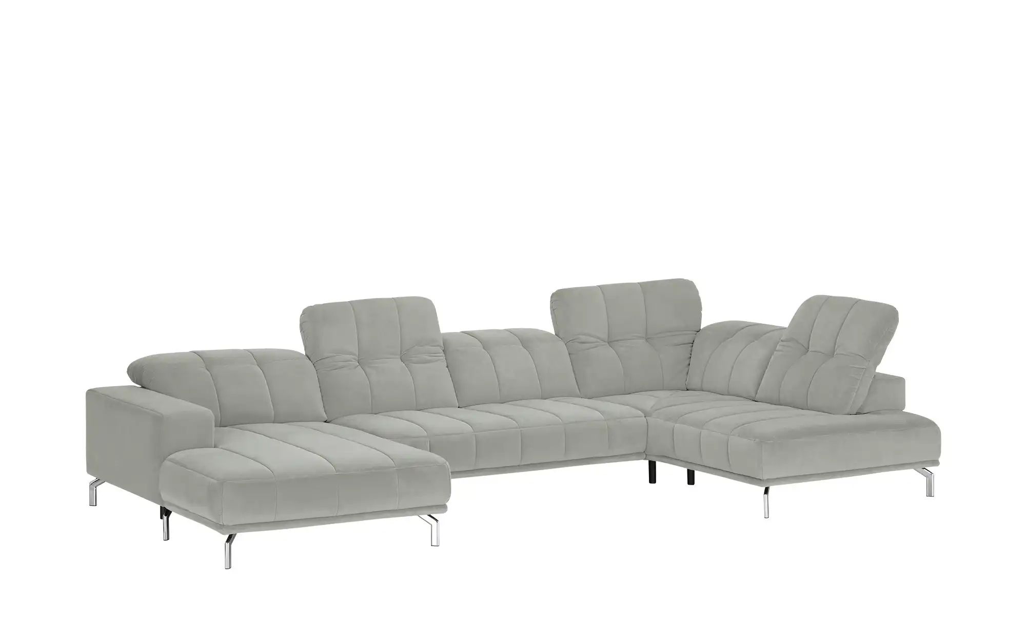 Thumbnail - Lounge Collection Wohnlandschaft Sarina ¦ grau ¦ Maße (cm): B: 393 H: 75 T: 212.0 Polstermöbel > Sofas > Wohnlandschaft...