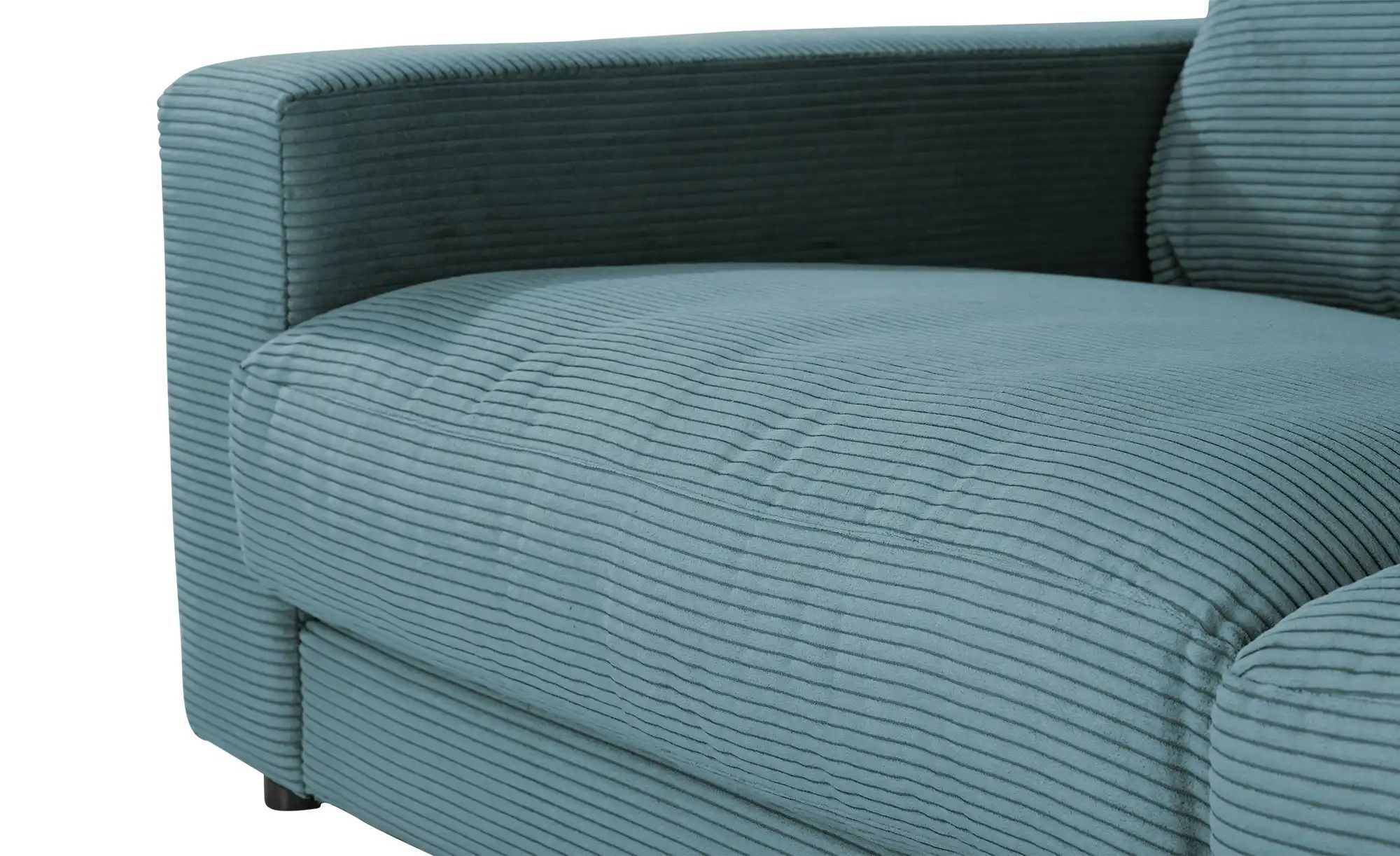 Jette Home Sofa Cord Sila ¦ türkis/petrol ¦ Maße (cm): B: 290 H: 85 T: 127. günstig online kaufen