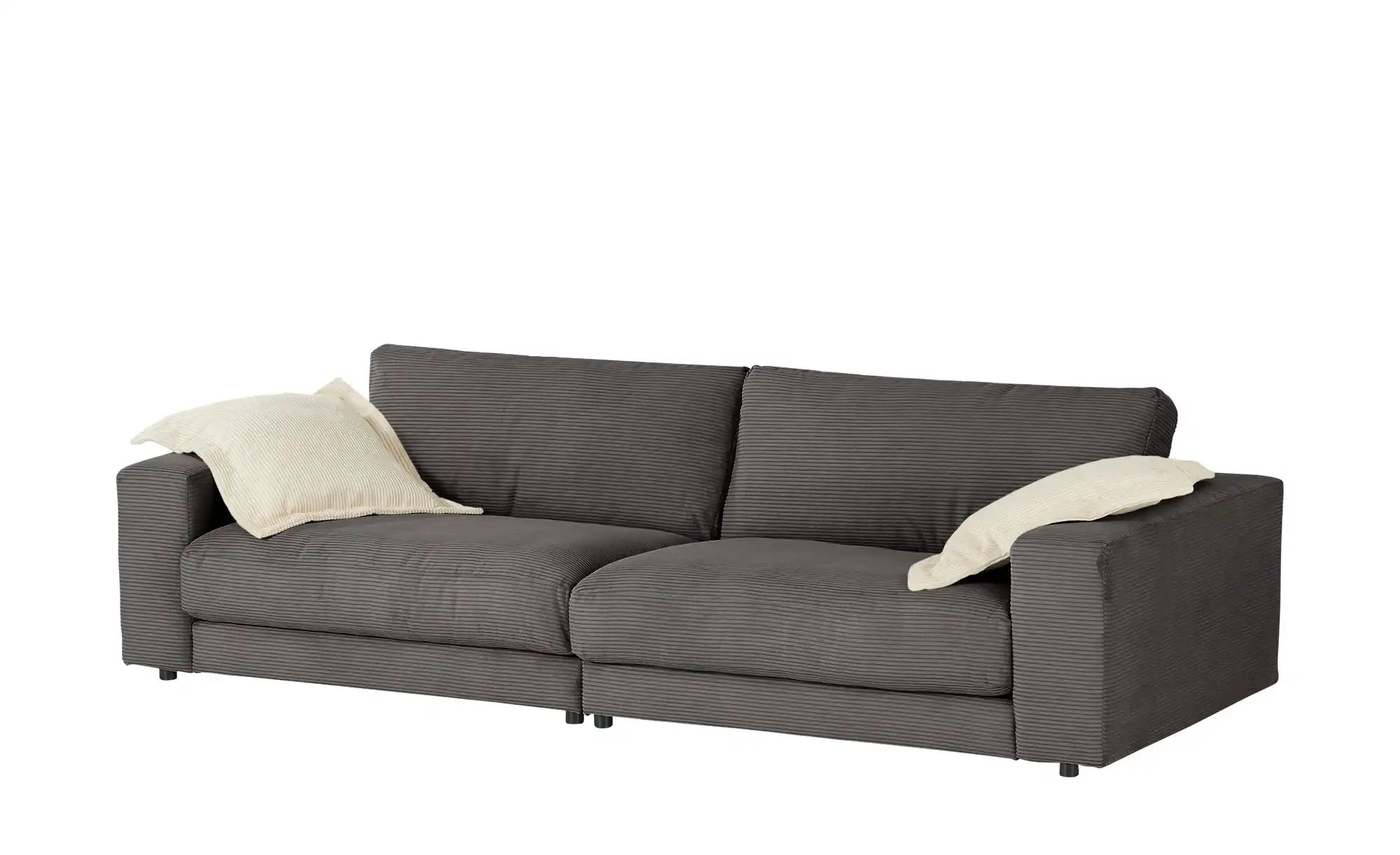 Jette Home Sofa Cord Sila ¦ grau ¦ Maße (cm): B: 290 H: 85 T: 127.0 Polster günstig online kaufen
