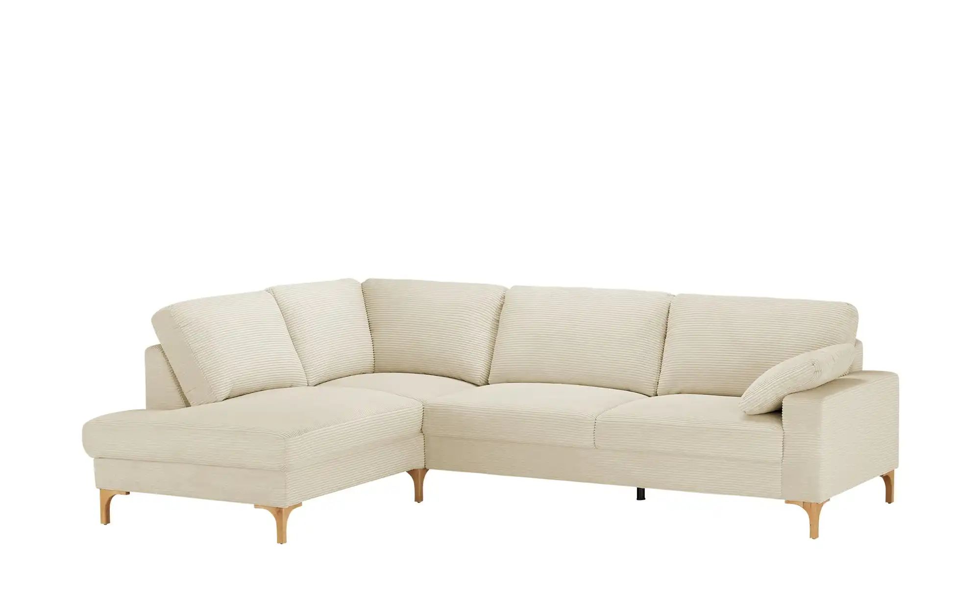 Gray & Jones Cord-Sofa  Capa ¦ beige ¦ Maße (cm): B: 276 H: 86 T: 200 Polst günstig online kaufen