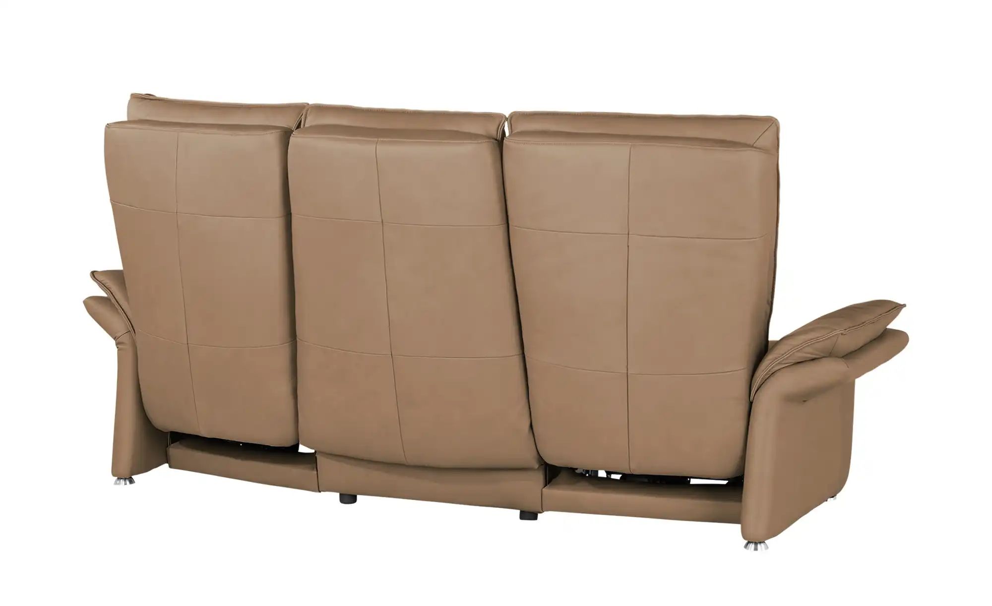 Hukla Trapezsofa aus Leder  Corvina ¦ braun ¦ Maße (cm): B: 216 H: 109 T: 1 günstig online kaufen