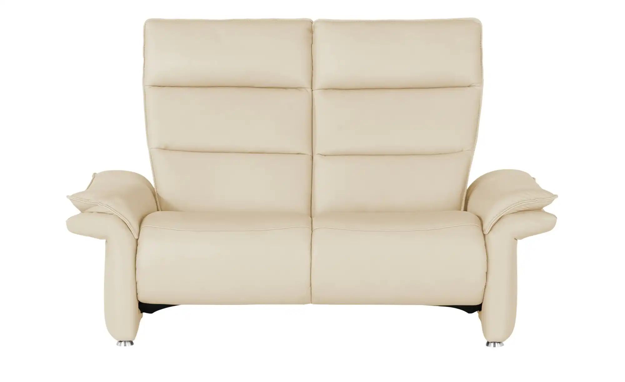 Hukla Ledersofa  Corvina ¦ creme ¦ Maße (cm): B: 154 H: 109 T: 90 Polstermö günstig online kaufen