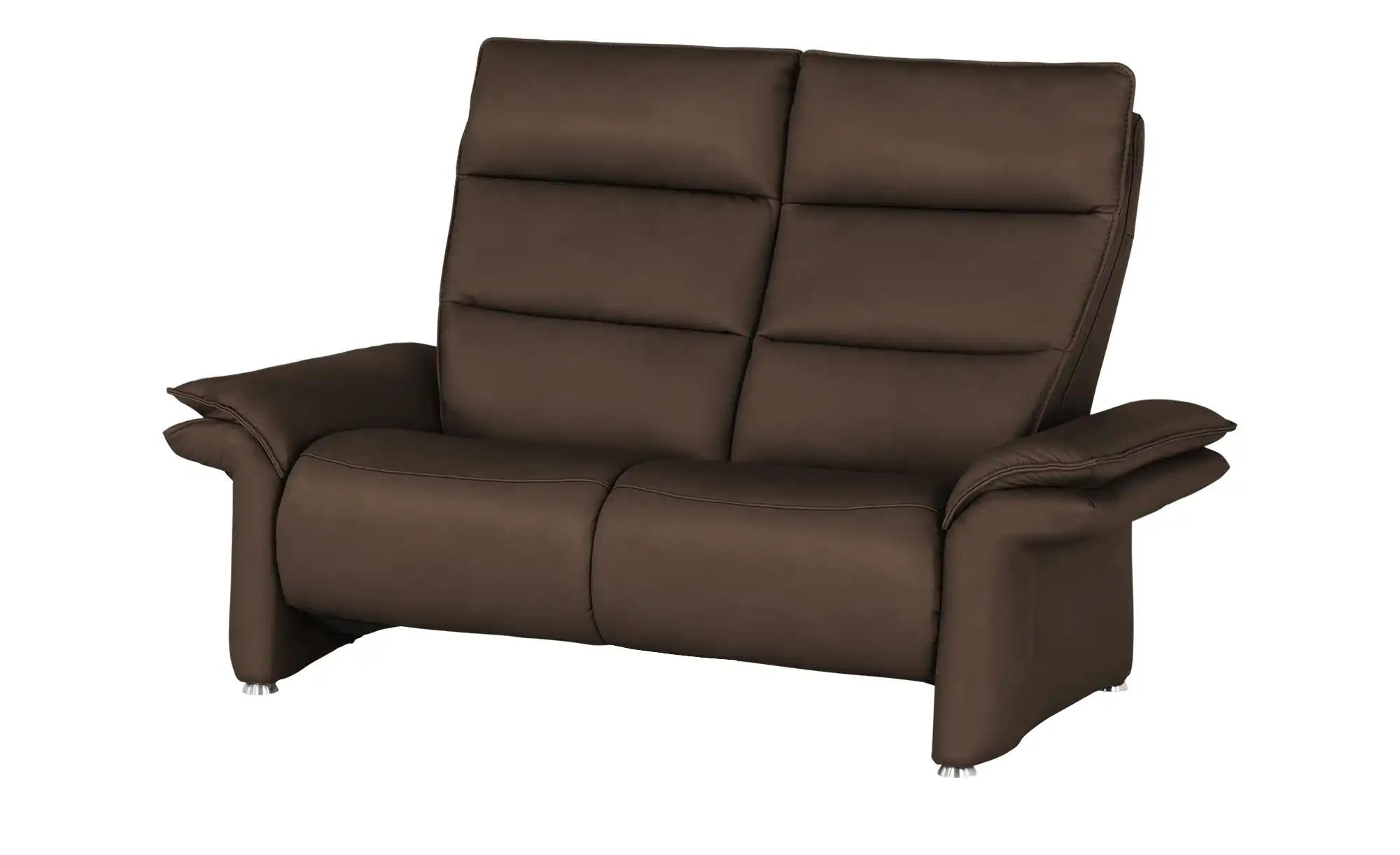 Hukla Ledersofa  Corvina ¦ braun ¦ Maße (cm): B: 154 H: 109 T: 90 Polstermö günstig online kaufen