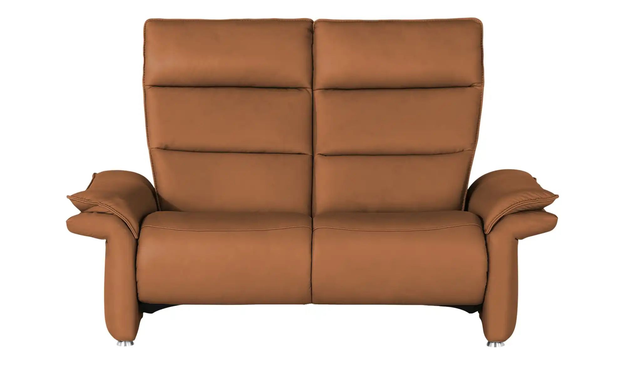 Hukla Ledersofa  Corvina ¦ orange ¦ Maße (cm): B: 154 H: 109 T: 90 Polsterm günstig online kaufen