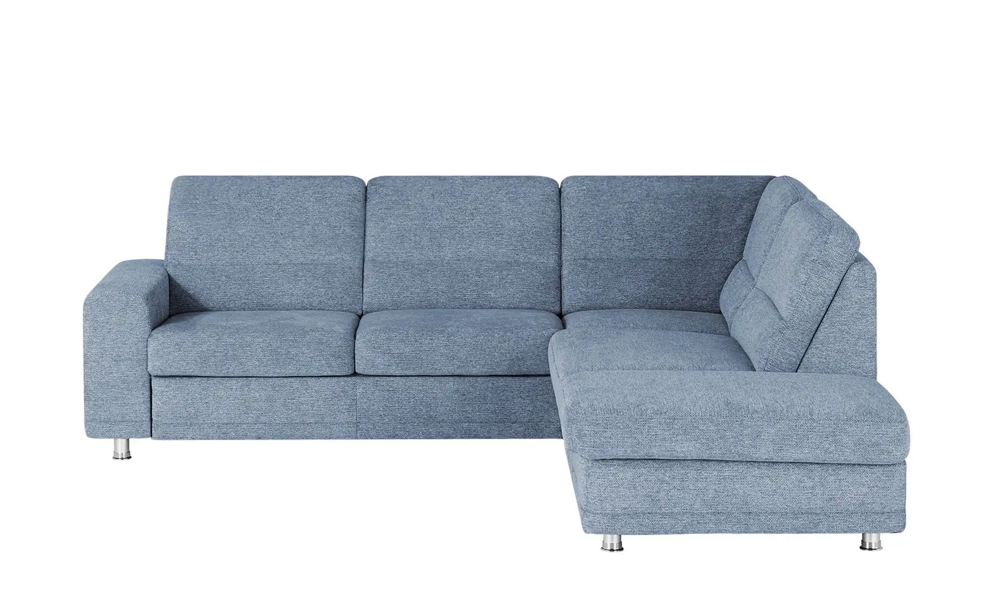 meinSofa Ecksofa  Marc ¦ blau ¦ Maße (cm): B: 243 H: 85 T: 234 Polstermöbel günstig online kaufen