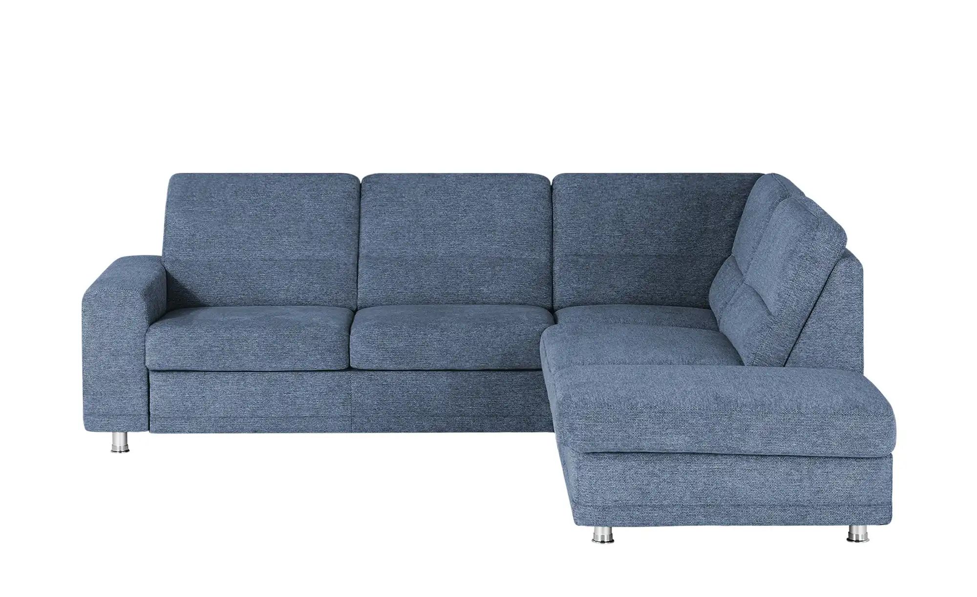 meinSofa Ecksofa  Marc ¦ blau ¦ Maße (cm): B: 243 H: 85 T: 234 Polstermöbel günstig online kaufen