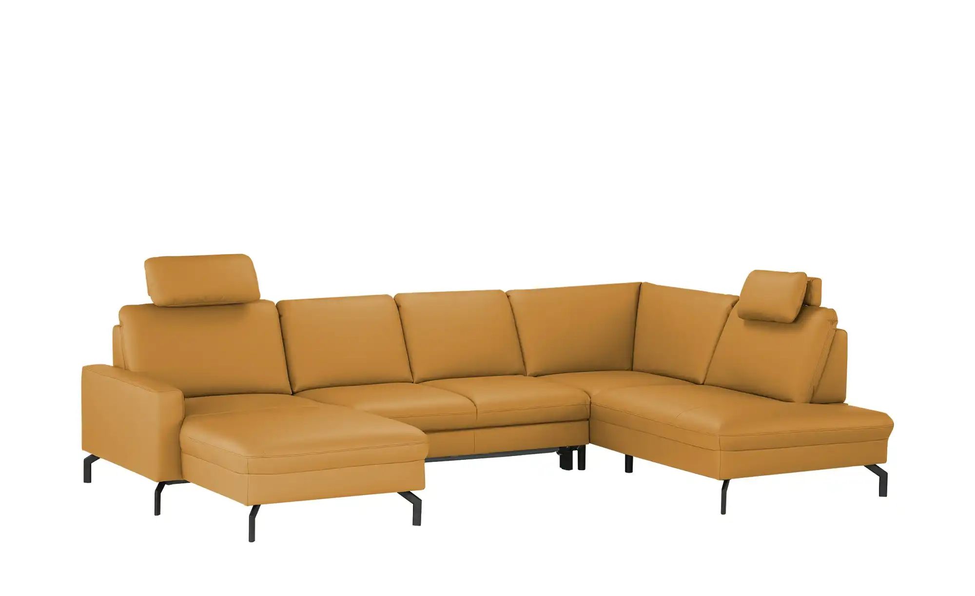 meinSofa Wohnlandschaft  Grace ¦ orange ¦ Maße (cm): B: 332 T: 220 Polsterm günstig online kaufen