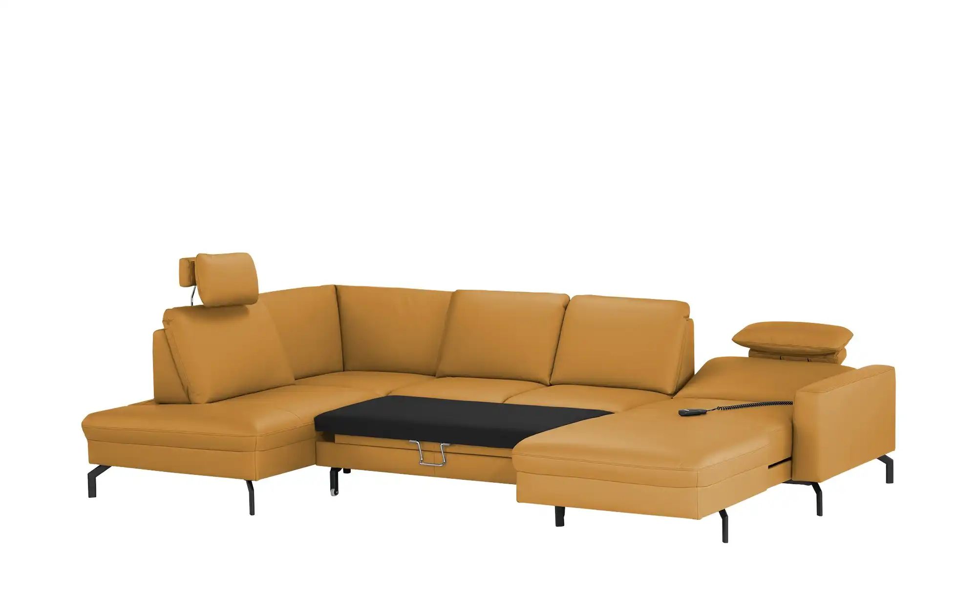 meinSofa Wohnlandschaft  Grace ¦ orange ¦ Maße (cm): B: 332 T: 220 Polsterm günstig online kaufen