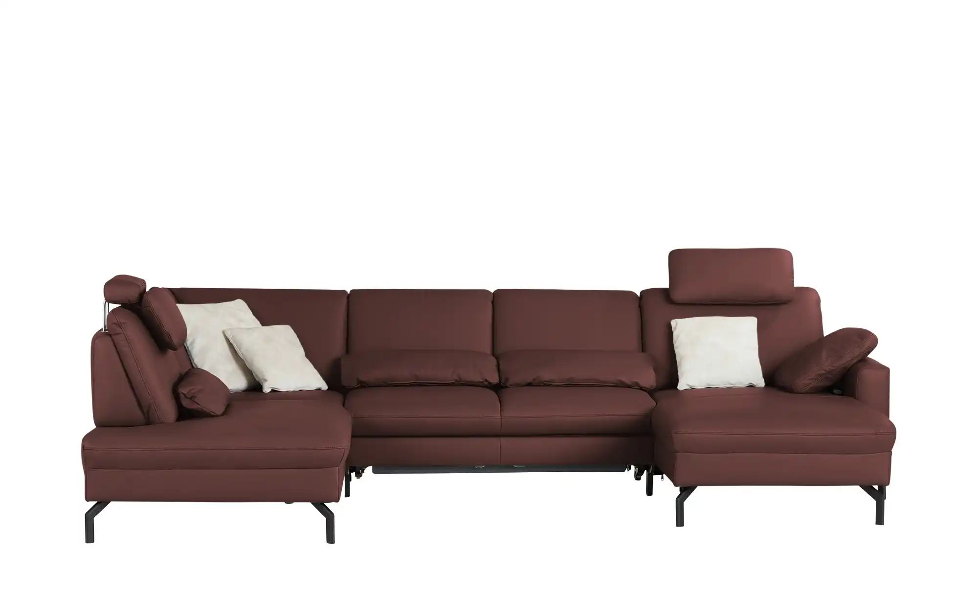 meinSofa Wohnlandschaft  Grace ¦ rot ¦ Maße (cm): B: 332 T: 220 Polstermöbe günstig online kaufen