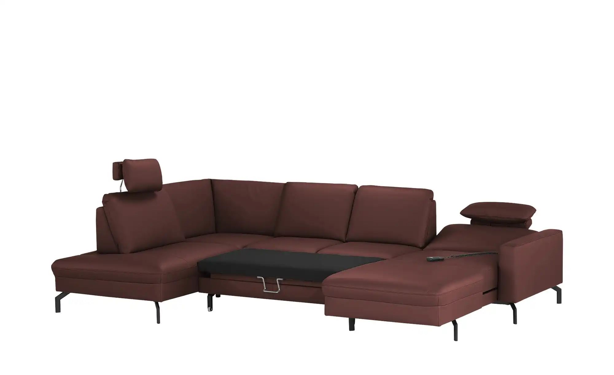 Thumbnail - meinSofa Wohnlandschaft  Grace ¦ rot ¦ Maße (cm): B: 332 T: 220.0 Polstermöbel > Sofas > Wohnlandschaften - Höffner