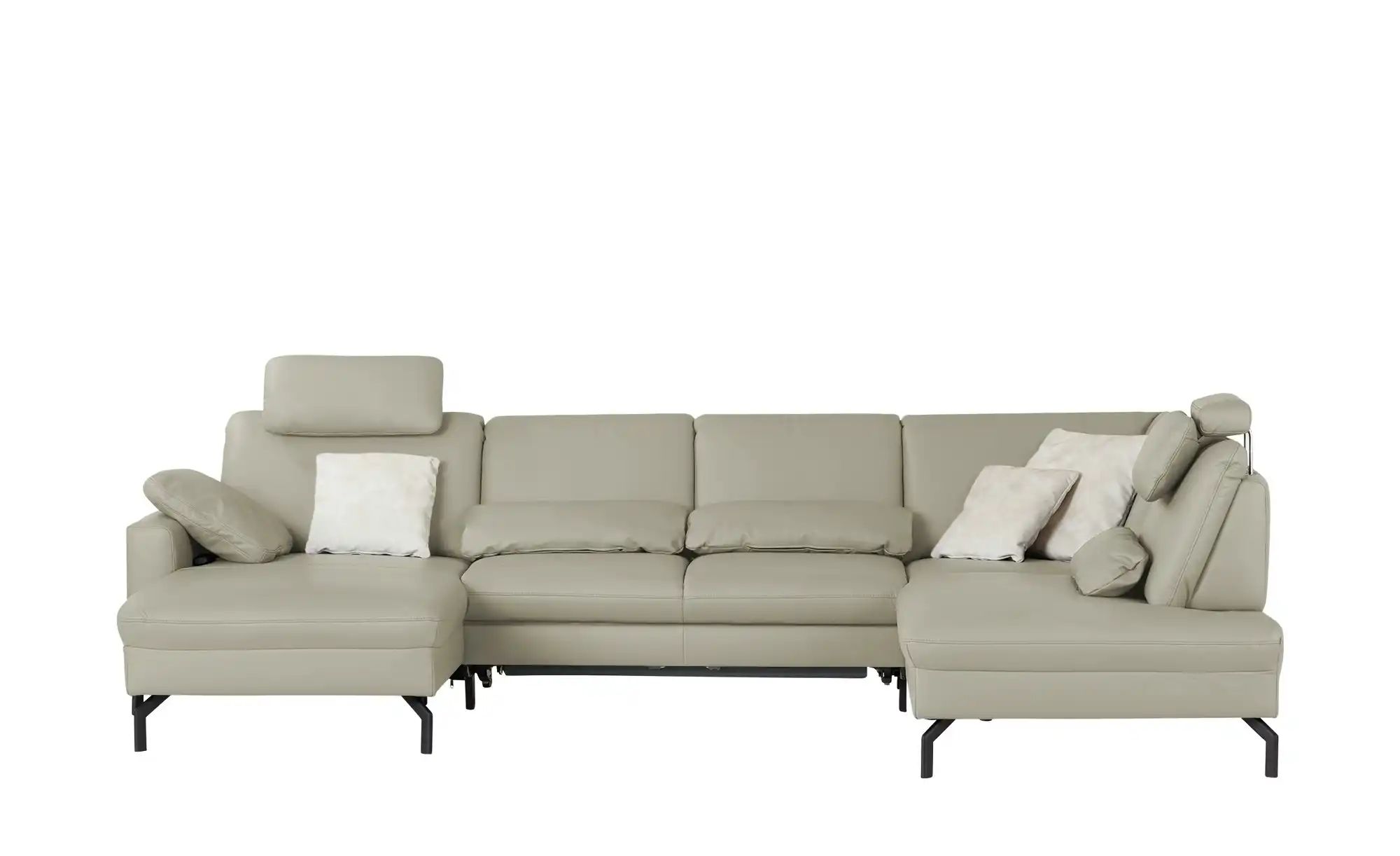 meinSofa Wohnlandschaft  Grace ¦ grau ¦ Maße (cm): B: 332 T: 220 Polstermöb günstig online kaufen