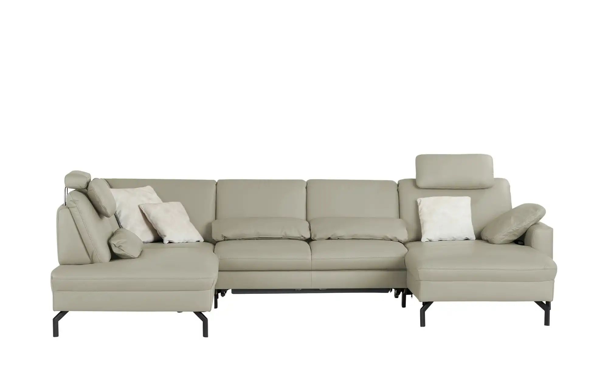 meinSofa Wohnlandschaft  Grace ¦ grau ¦ Maße (cm): B: 332 T: 220 Polstermöb günstig online kaufen