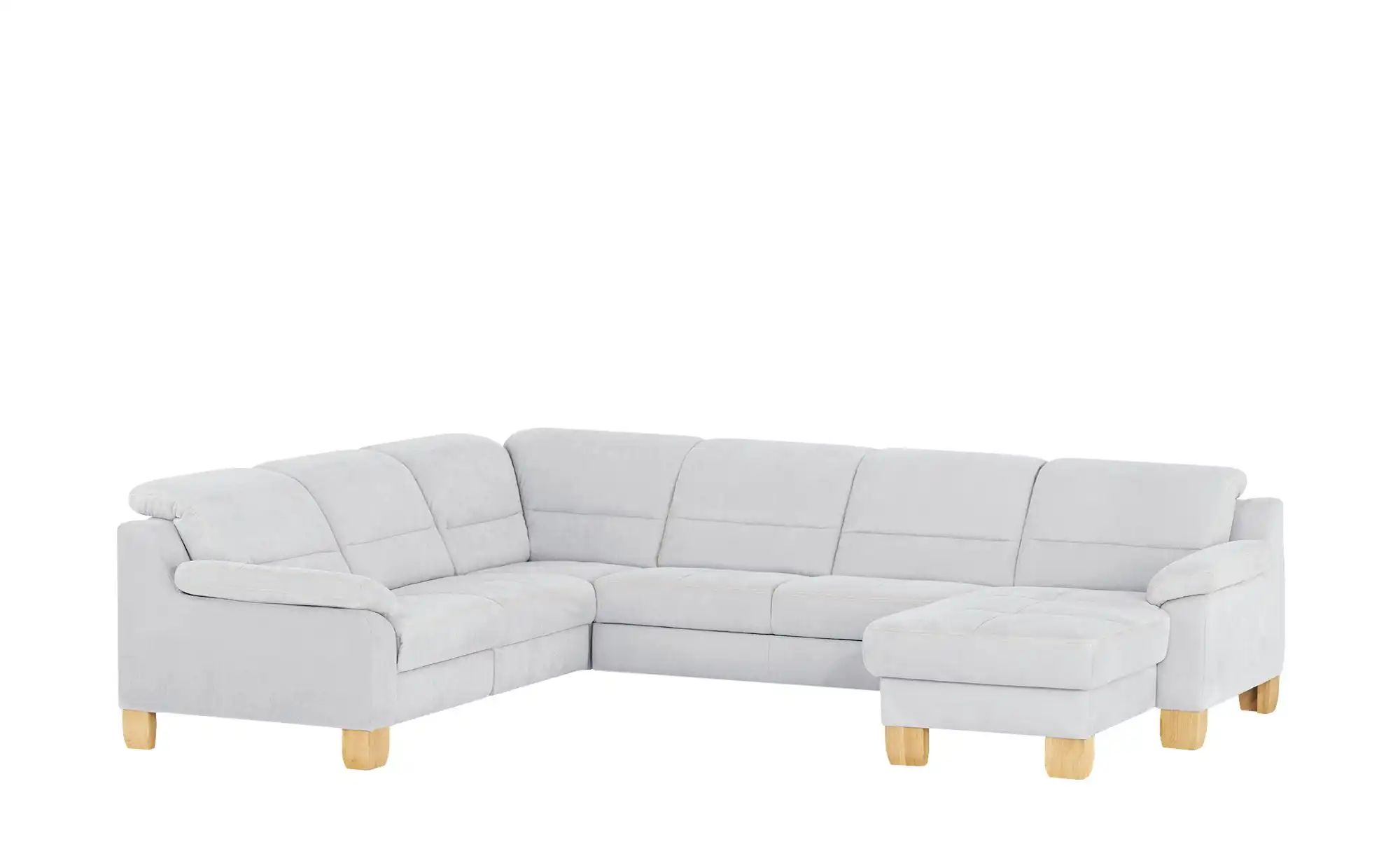 Thumbnail - meinSofa Wohnlandschaft aus Mikrofaser Hanna ¦ grau ¦ Maße (cm): B: 322 H: 84 T: 264.0 Polstermöbel > Sofas > Wohnlandsc...