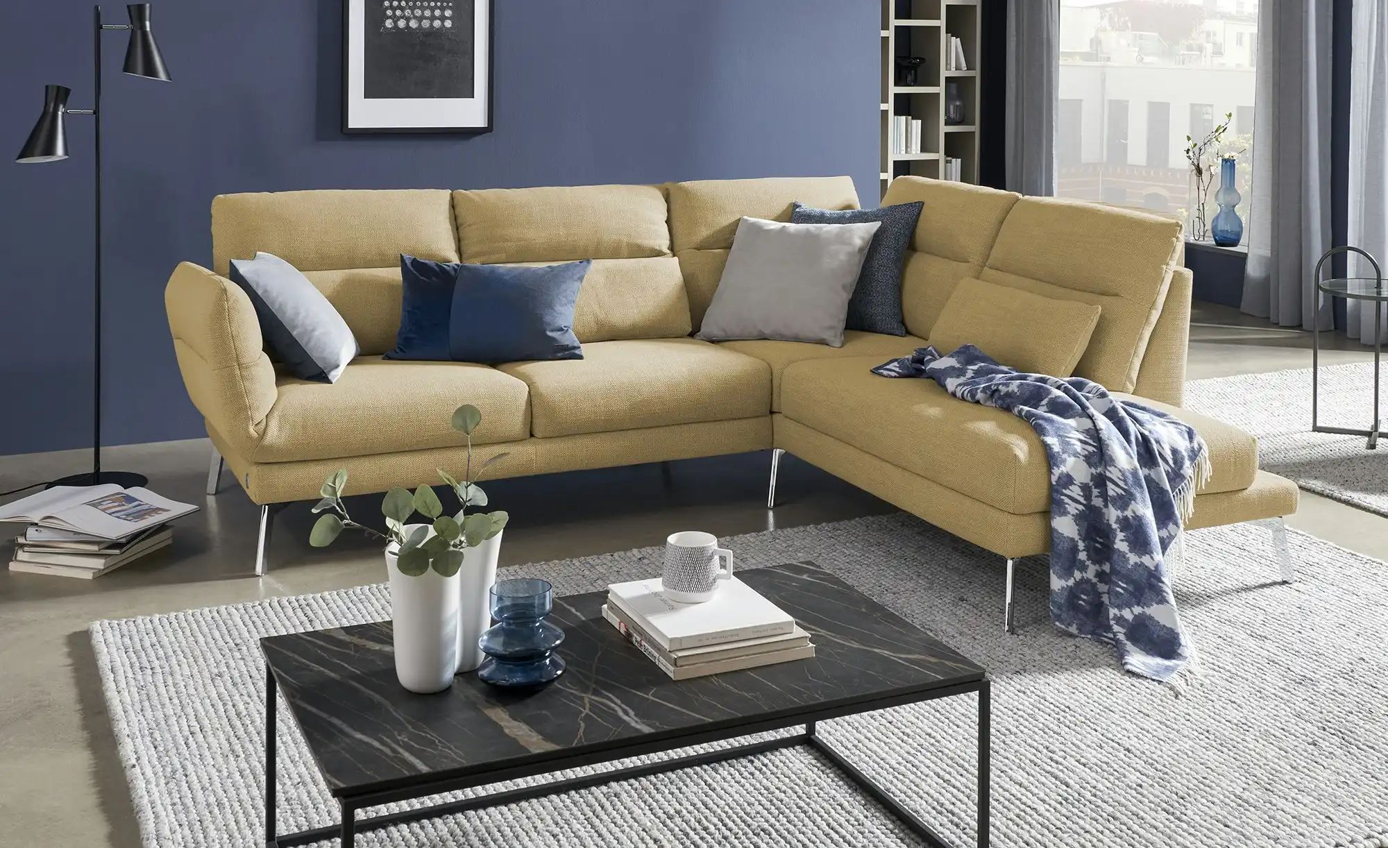 Thumbnail - Max Schelling Ecksofa  Sentence ¦ braun ¦ Maße (cm): B: 250 H: 88 T: 208.0 Polstermöbel > Sofas > 3-Sitzer - Höffner