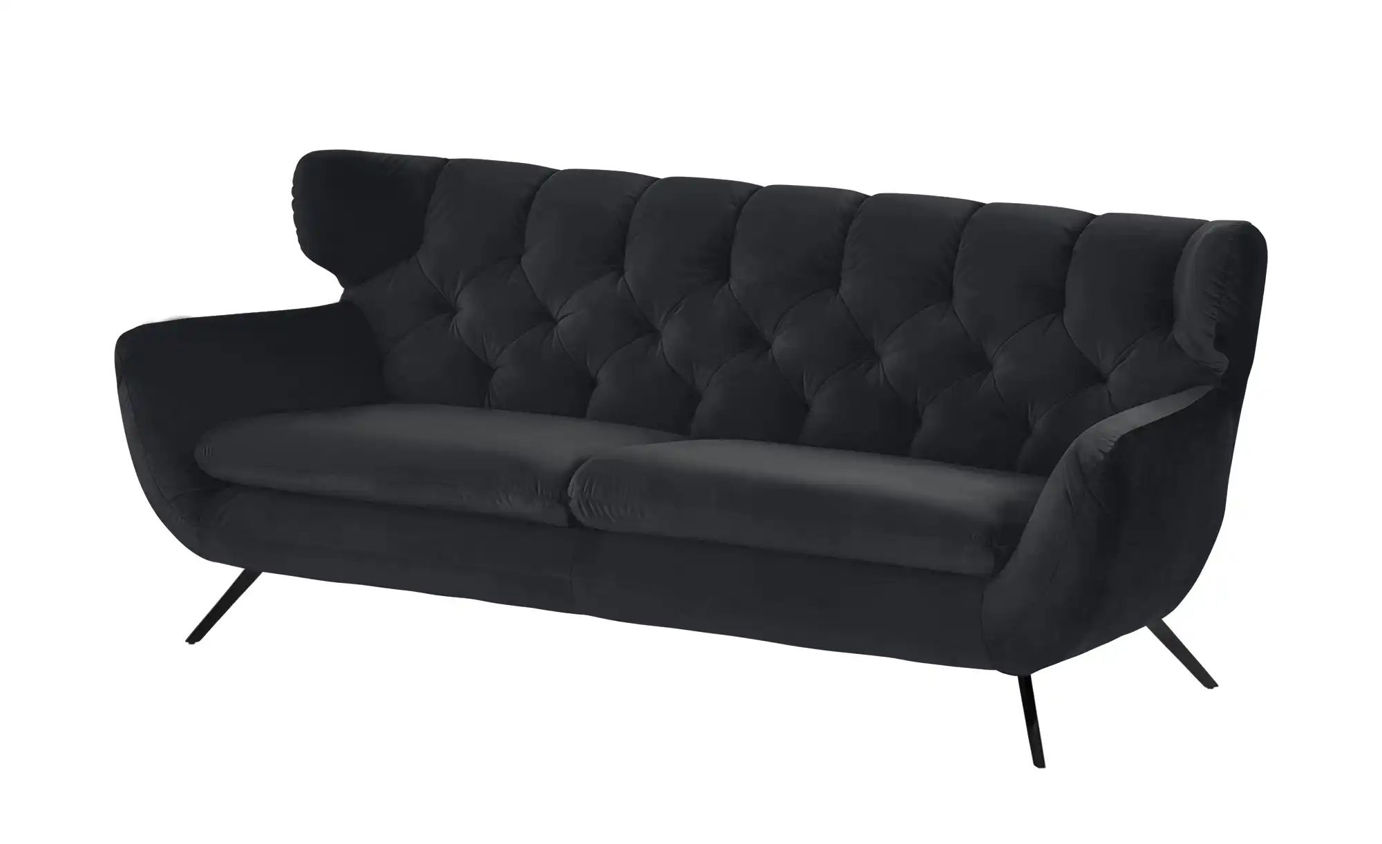 Jette Home Sofa  Caldara ¦ schwarz ¦ Maße (cm): B: 225 H: 94 T: 95.0 Polste günstig online kaufen