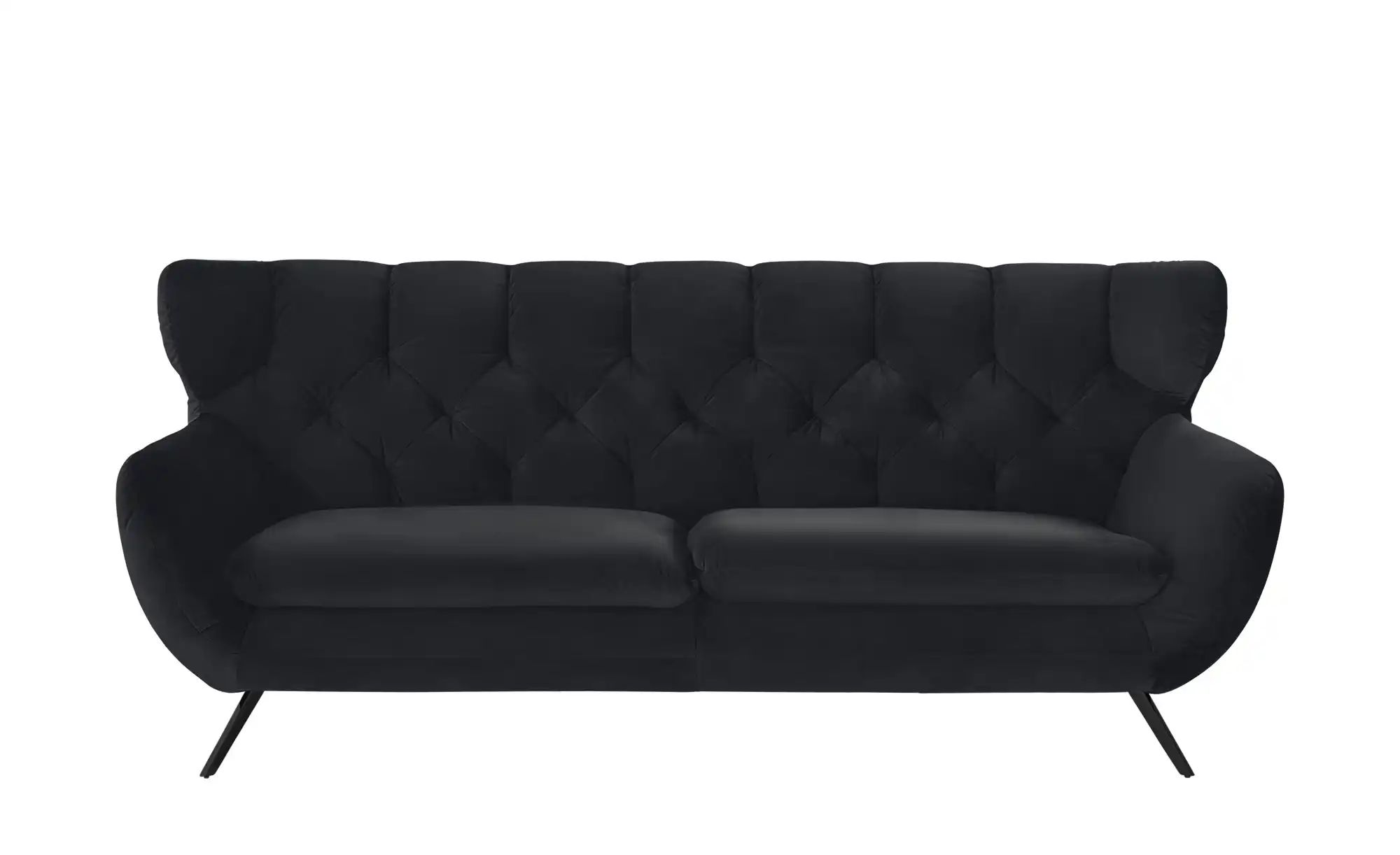 Jette Home Sofa  Caldara ¦ schwarz ¦ Maße (cm): B: 225 H: 94 T: 95 Polsterm günstig online kaufen