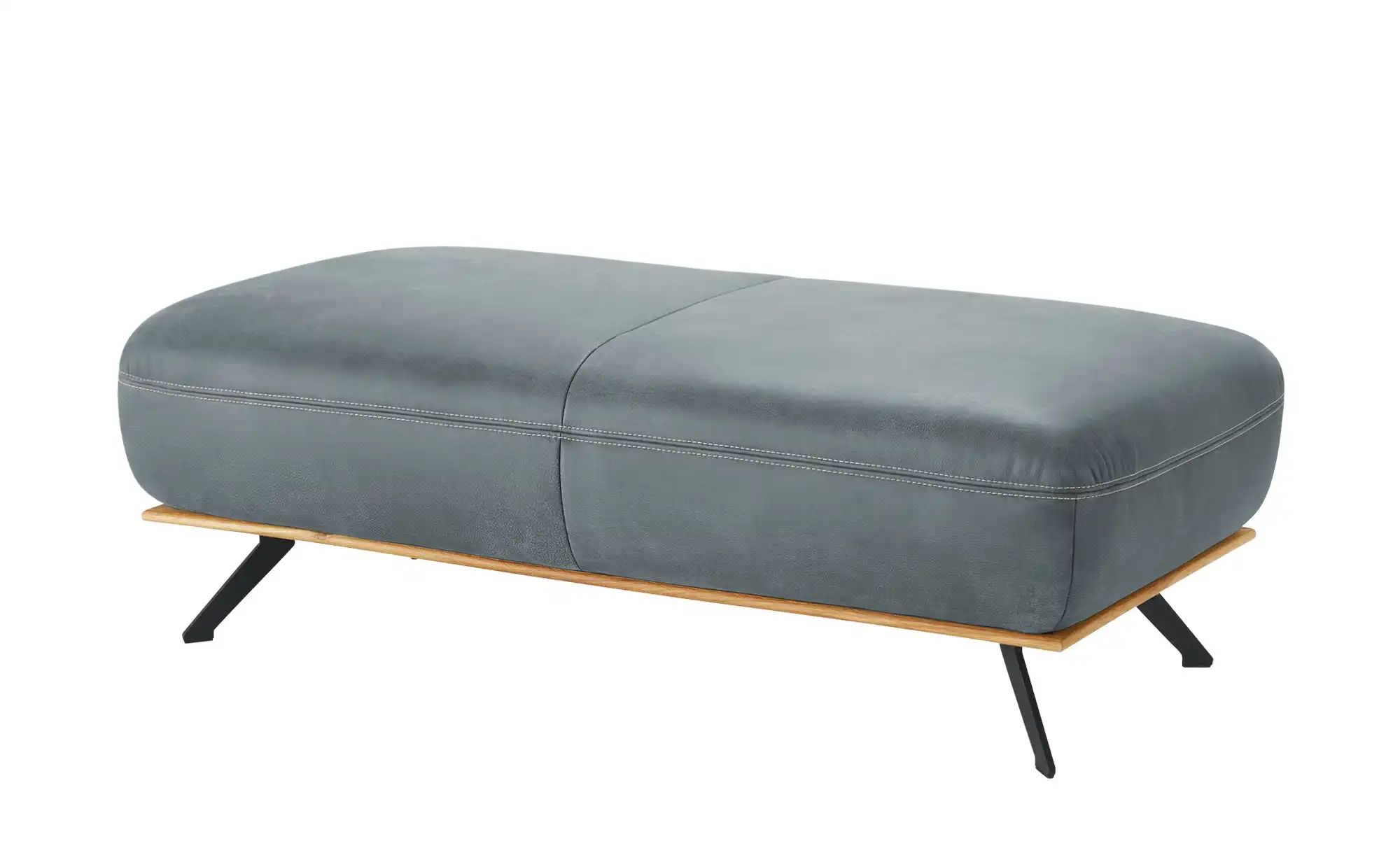 meinSofa Hocker  Fiona ¦ blau ¦ Maße (cm): B: 135 H: 43 T: 70 Polstermöbel günstig online kaufen