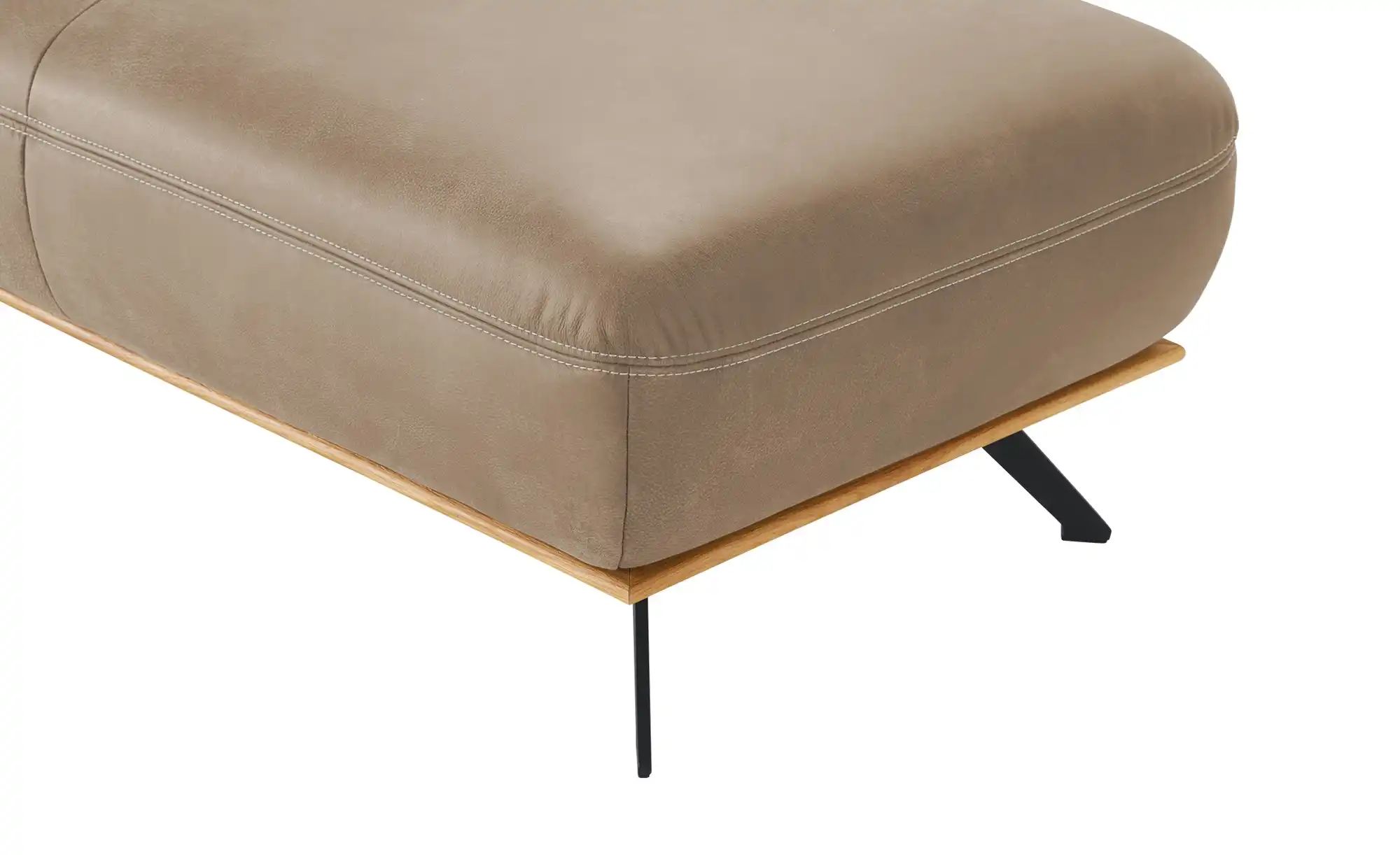 meinSofa Hocker  Fiona ¦ braun ¦ Maße (cm): B: 135 H: 43 T: 70.0 Polstermöb günstig online kaufen