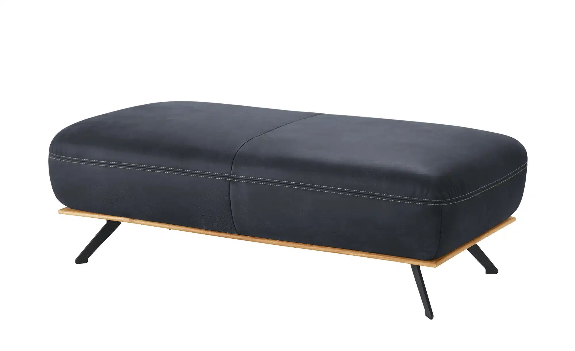 meinSofa Hocker  Fiona ¦ blau ¦ Maße (cm): B: 135 H: 43 T: 70 Polstermöbel günstig online kaufen