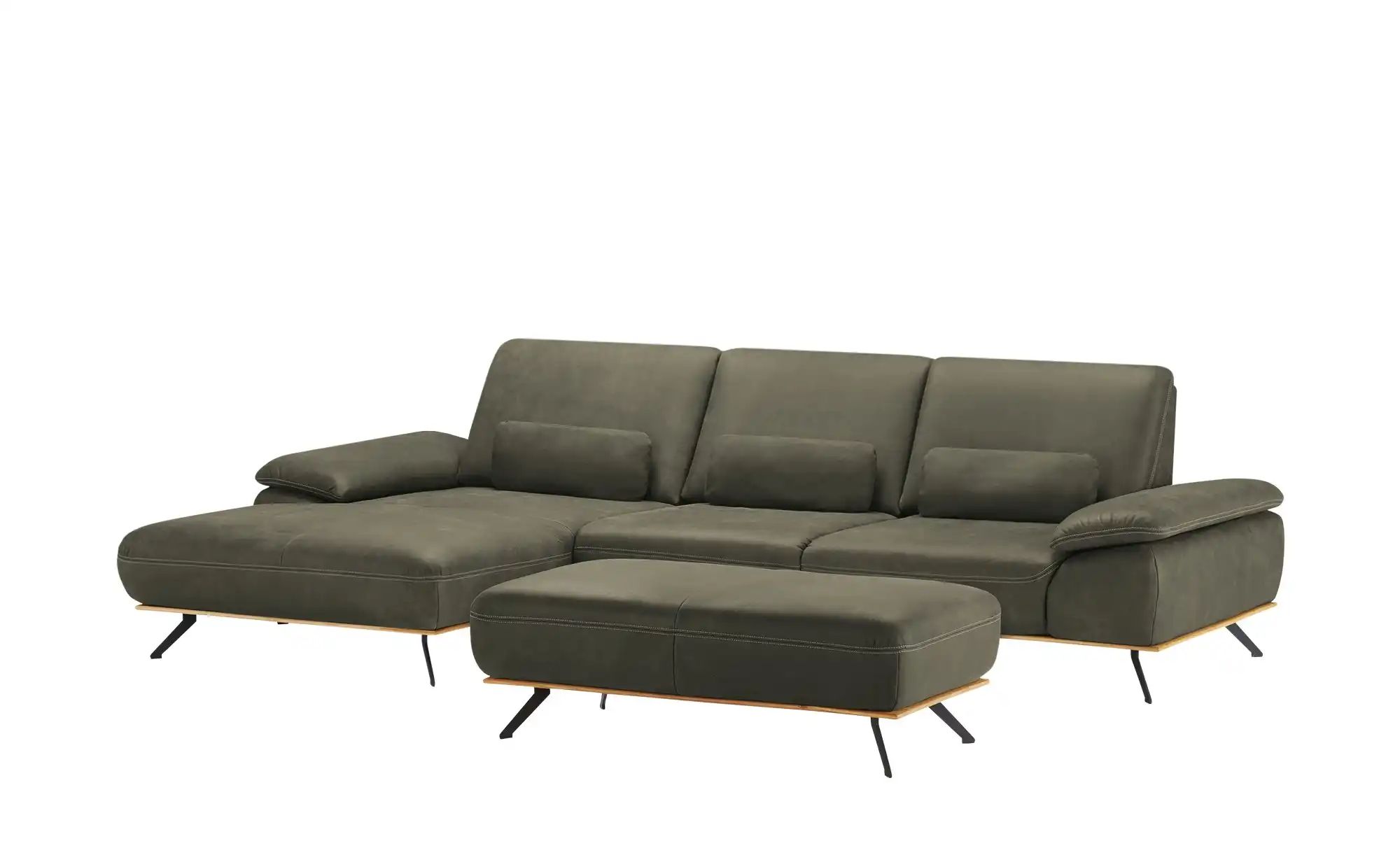 meinSofa Ecksofa  Fiona ¦ grün ¦ Maße (cm): B: 322 H: 89 T: 187 Polstermöbe günstig online kaufen