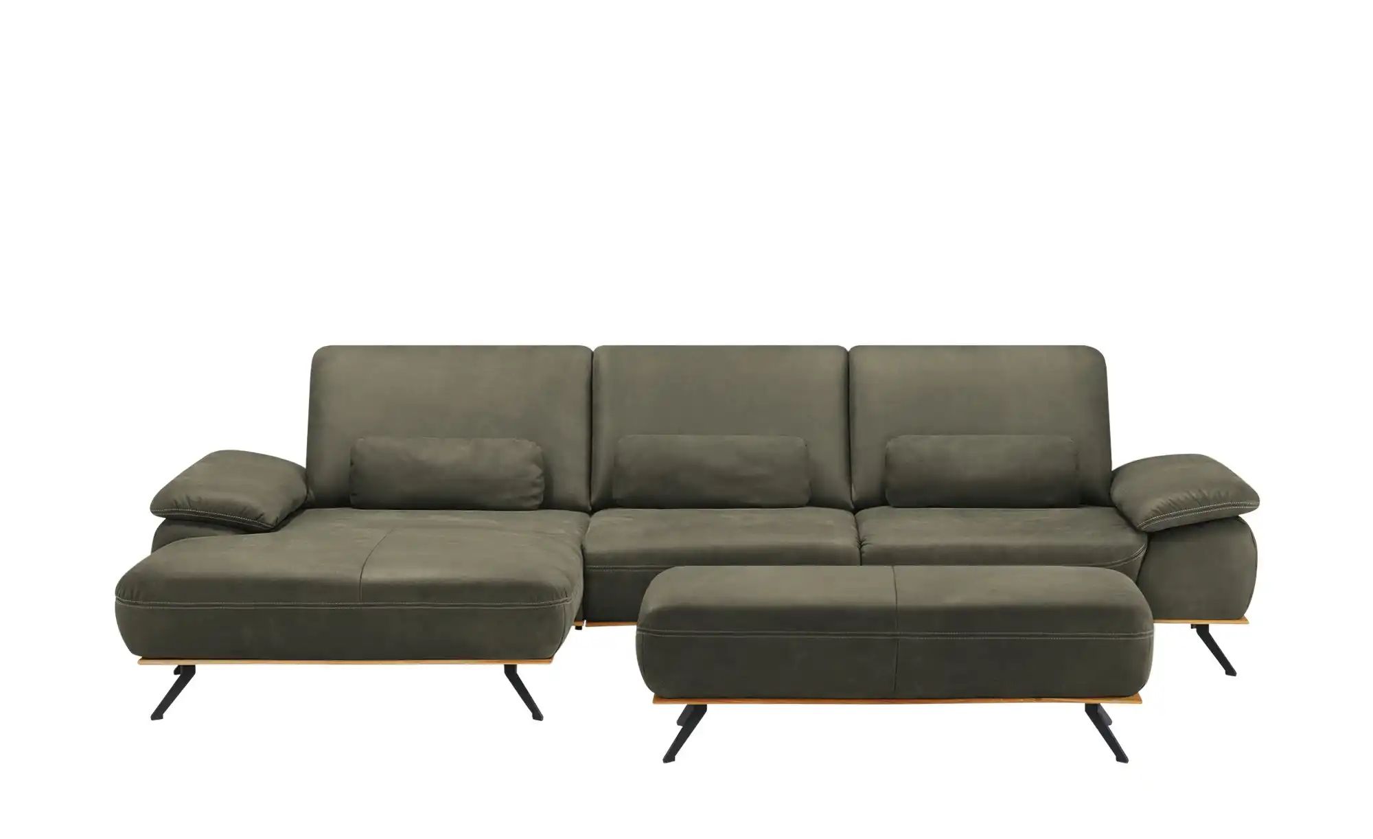 Thumbnail - meinSofa Ecksofa Fiona ¦ grün ¦ Maße (cm): B: 322 H: 89 T: 187.0 Polstermöbel > Sofas > Ecksofas - Höffner