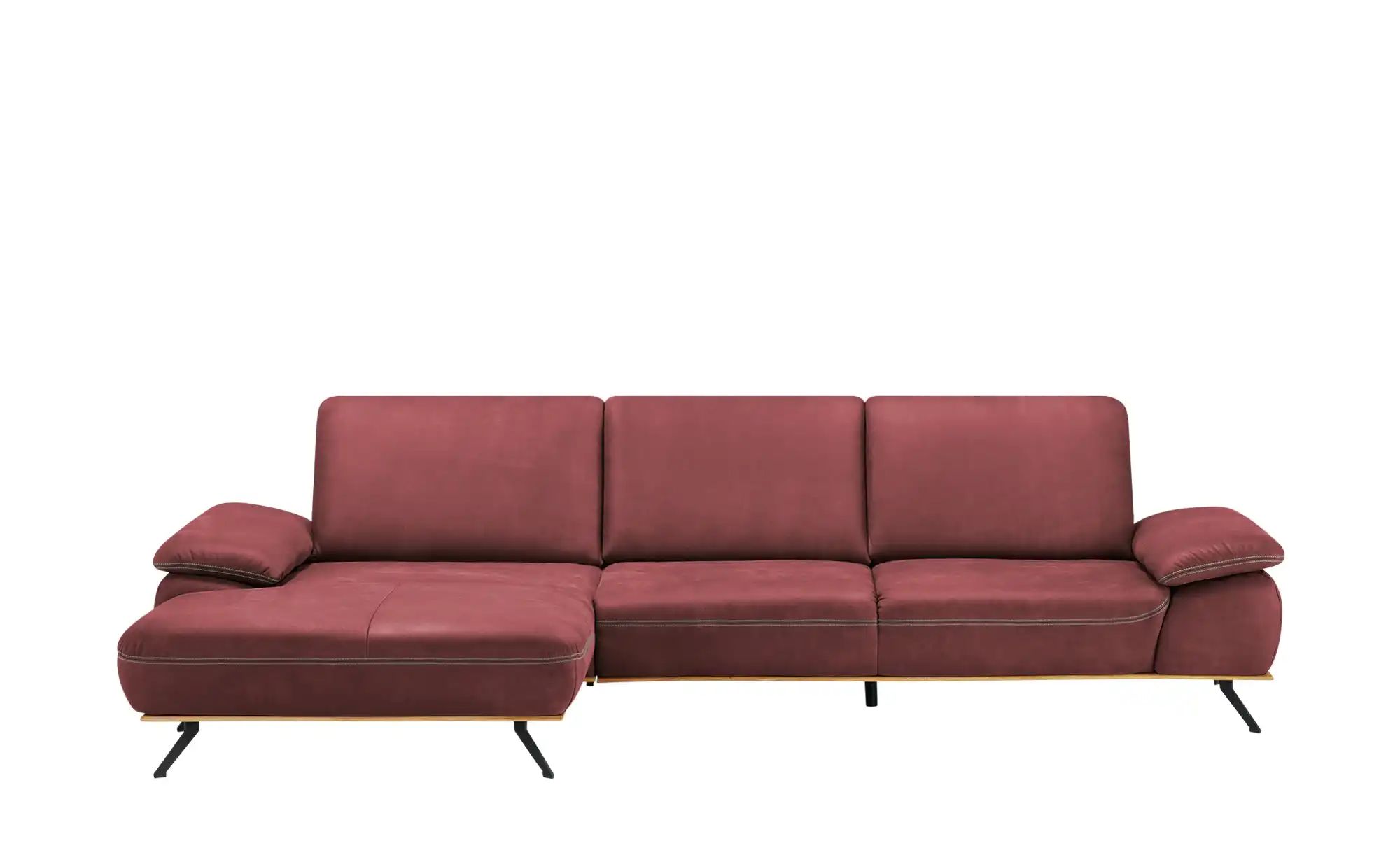 meinSofa Ecksofa  Fiona ¦ rot ¦ Maße (cm): B: 322 H: 89 T: 187.0 Polstermöb günstig online kaufen