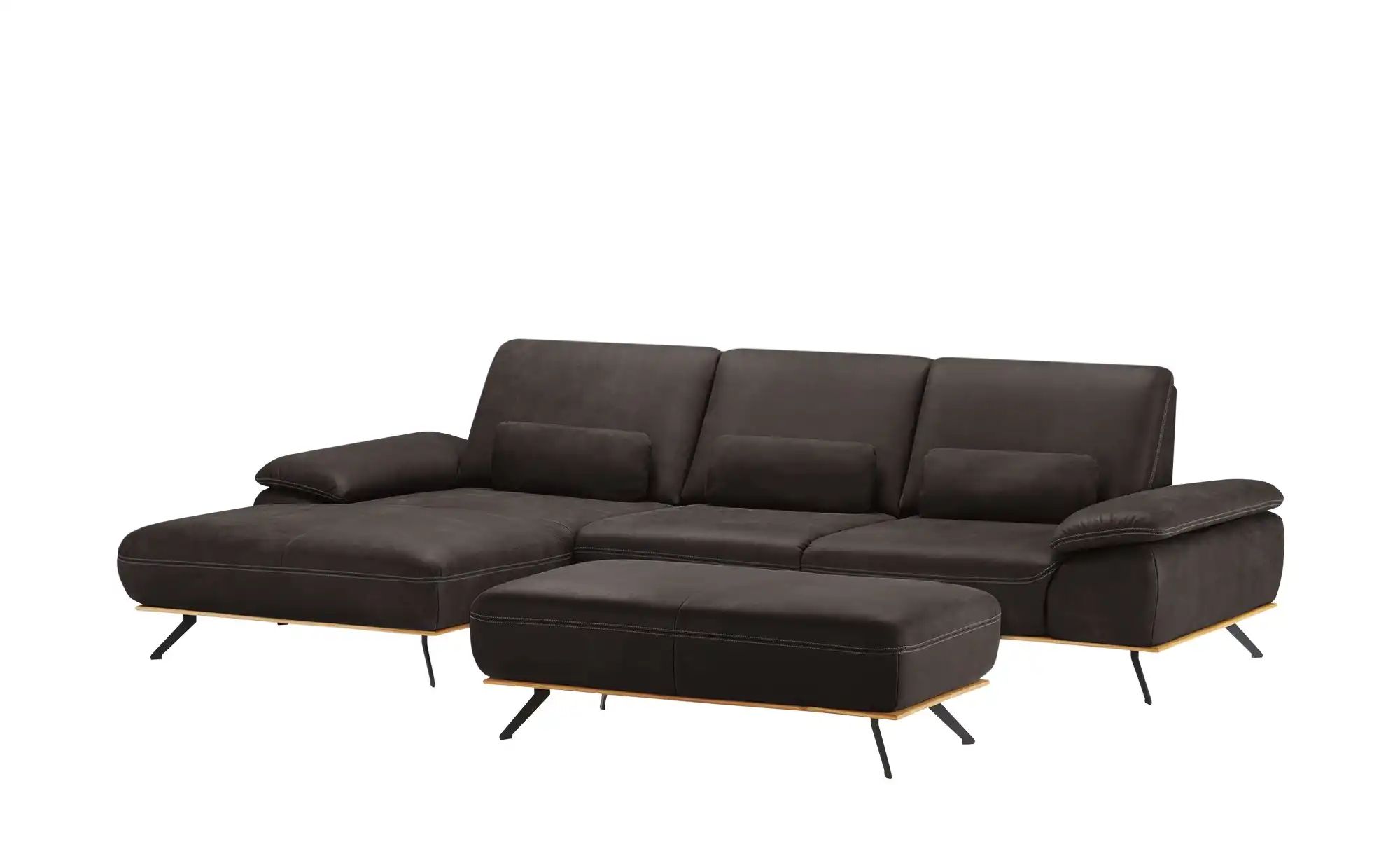 meinSofa Ecksofa  Fiona ¦ braun ¦ Maße (cm): B: 322 H: 89 T: 187 Polstermöb günstig online kaufen