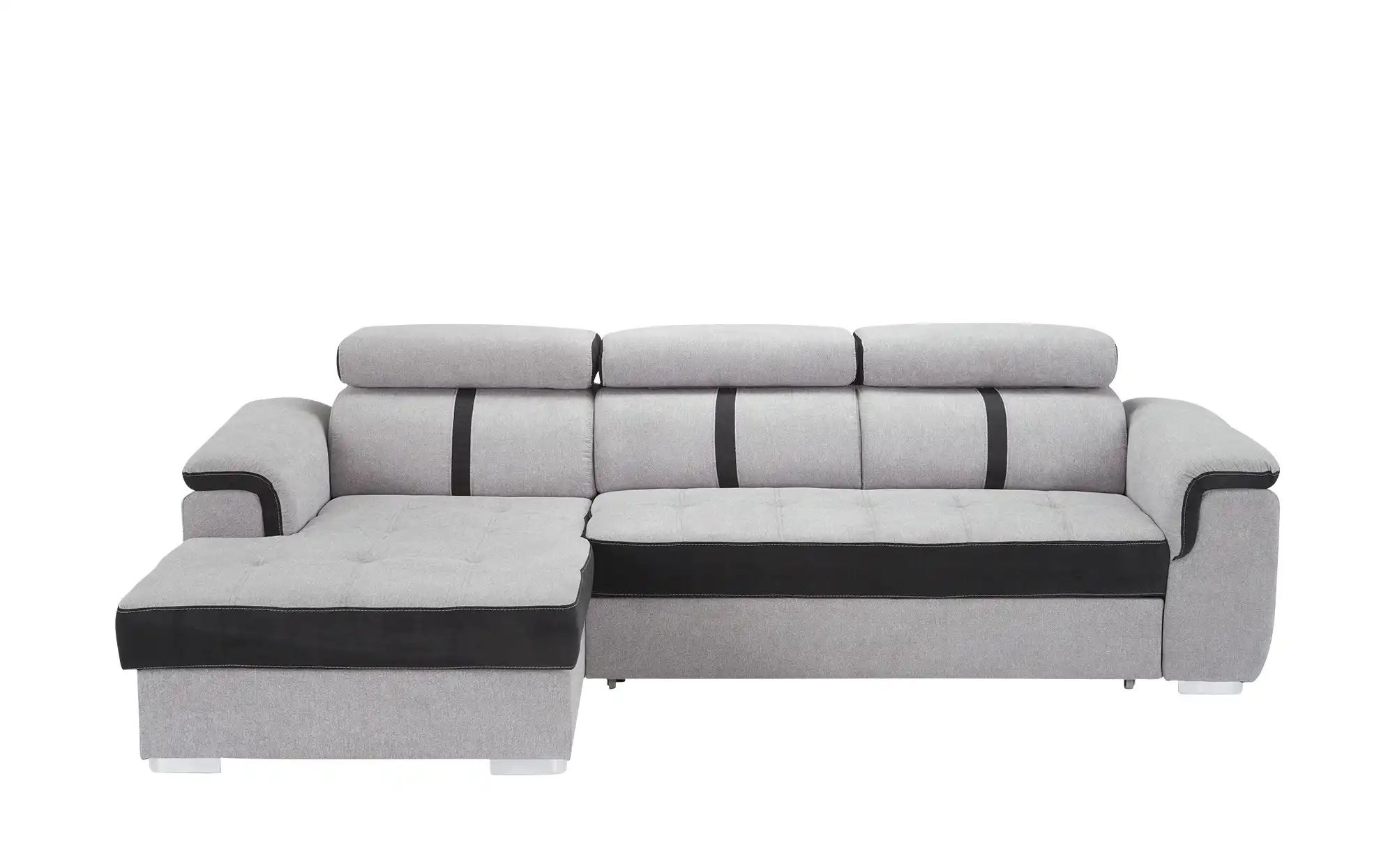 Ecksofa  Verso ¦ grau ¦ Maße (cm): B: 274 H: 102 T: 178 Polstermöbel > Sofa günstig online kaufen