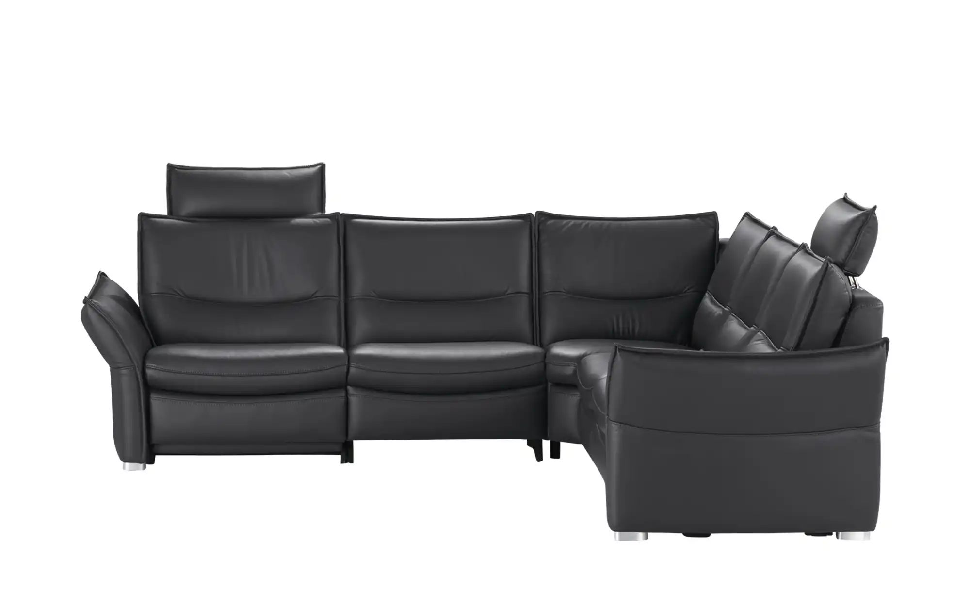 Musterring Ecksofa  MR250 ¦ schwarz ¦ Maße (cm): B: 273 H: 91 T: 273 Polste günstig online kaufen