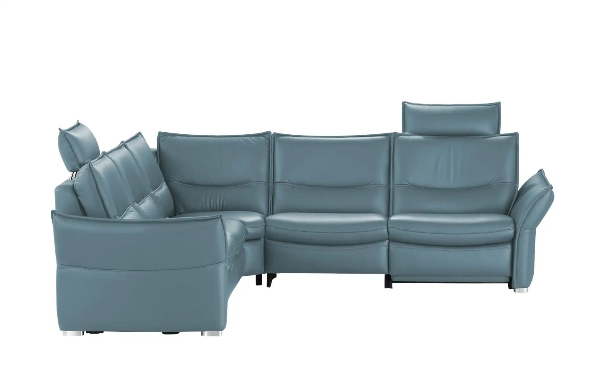 Musterring Ecksofa  MR250 ¦ blau ¦ Maße (cm): B: 273 H: 91 T: 273 Polstermö günstig online kaufen