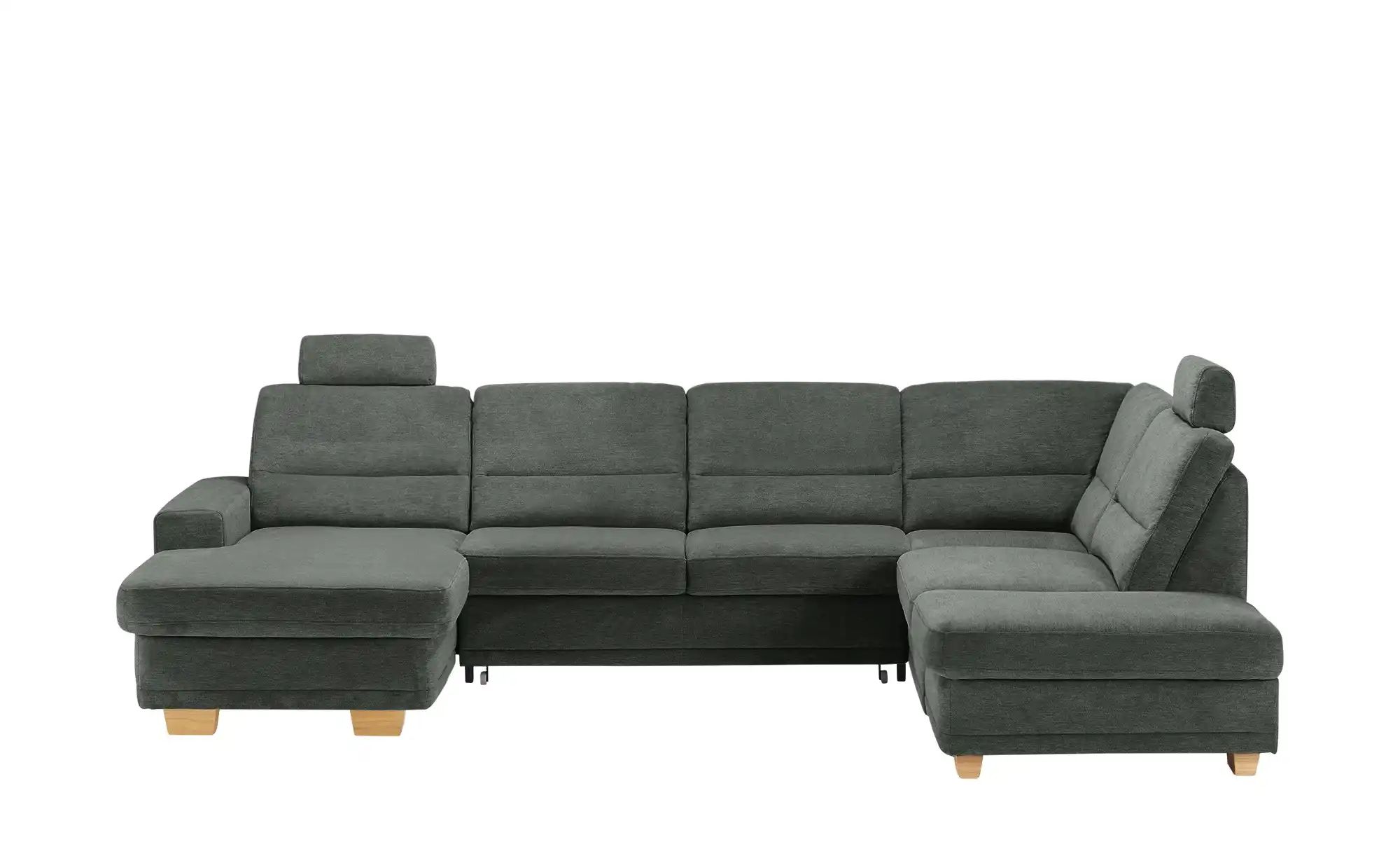 meinSofa Wohnlandschaft aus Mikrofaser Marc ¦ grau ¦ Maße (cm): B: 311 H: 8 günstig online kaufen