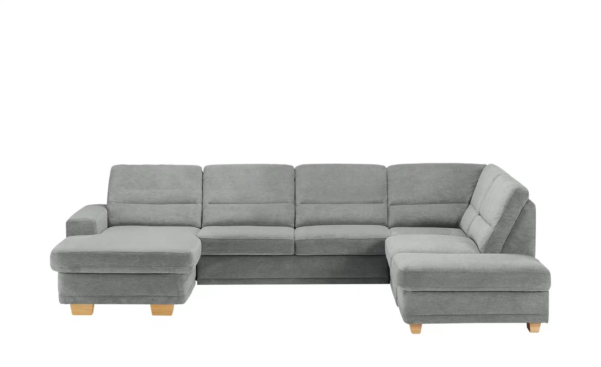 meinSofa Wohnlandschaft aus Mikrofaser Marc ¦ grau ¦ Maße (cm): B: 311 H: 8 günstig online kaufen