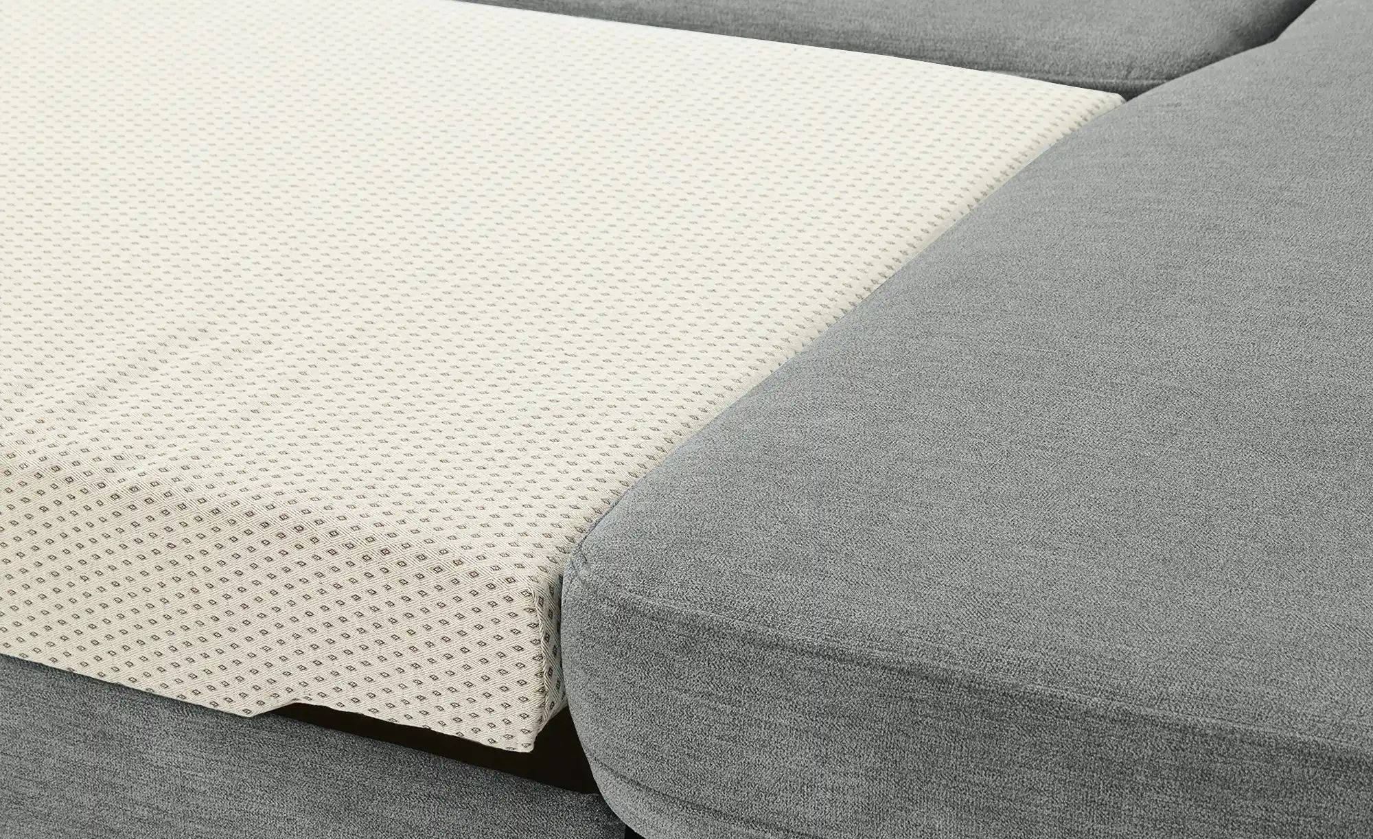 meinSofa Wohnlandschaft aus Mikrofaser Marc ¦ grau ¦ Maße (cm): B: 311 H: 8 günstig online kaufen