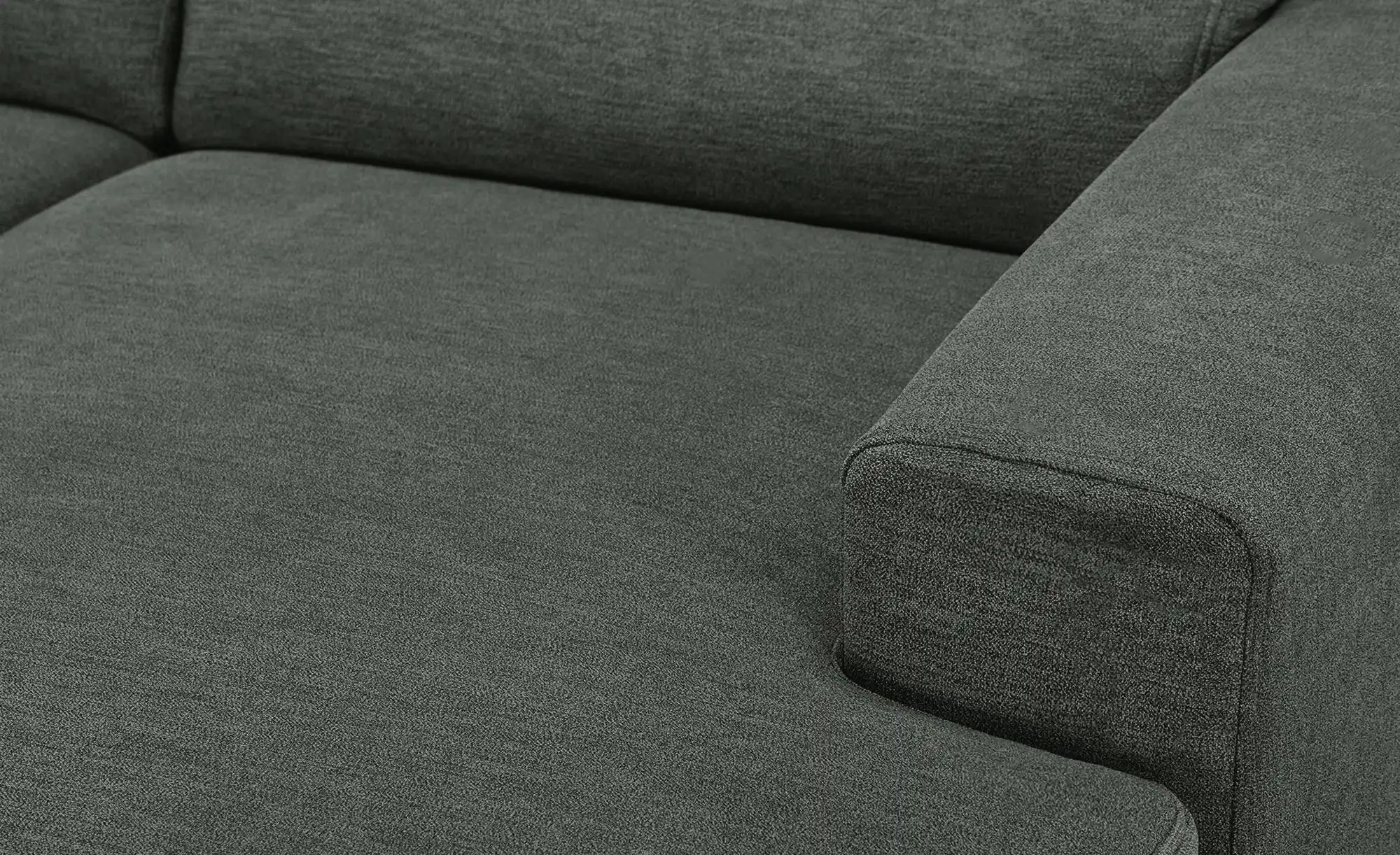 meinSofa Wohnlandschaft aus Mikrofaser Marc ¦ grau ¦ Maße (cm): B: 311 H: 8 günstig online kaufen