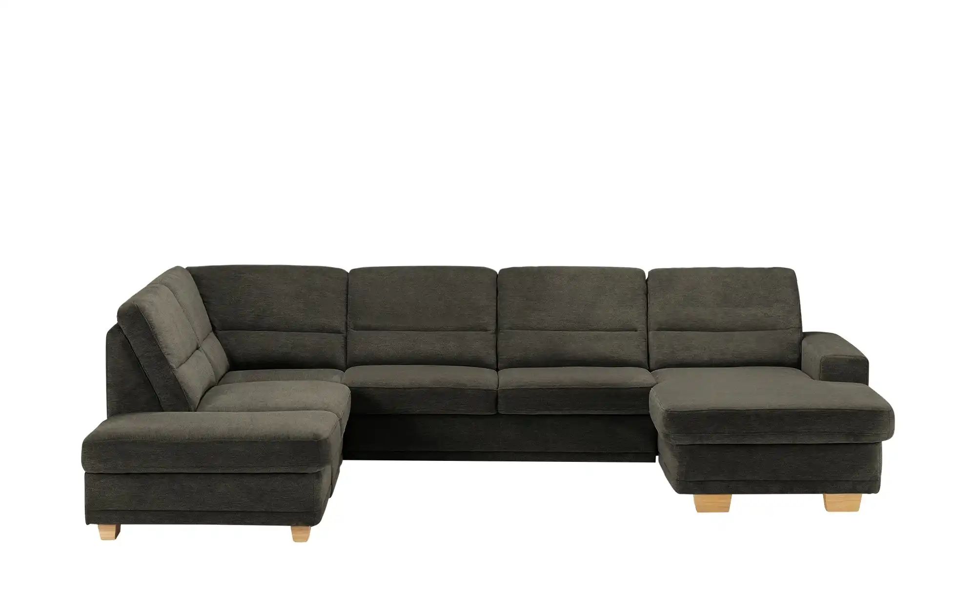 meinSofa Wohnlandschaft aus Mikrofaser Marc ¦ braun ¦ Maße (cm): B: 311 H: günstig online kaufen