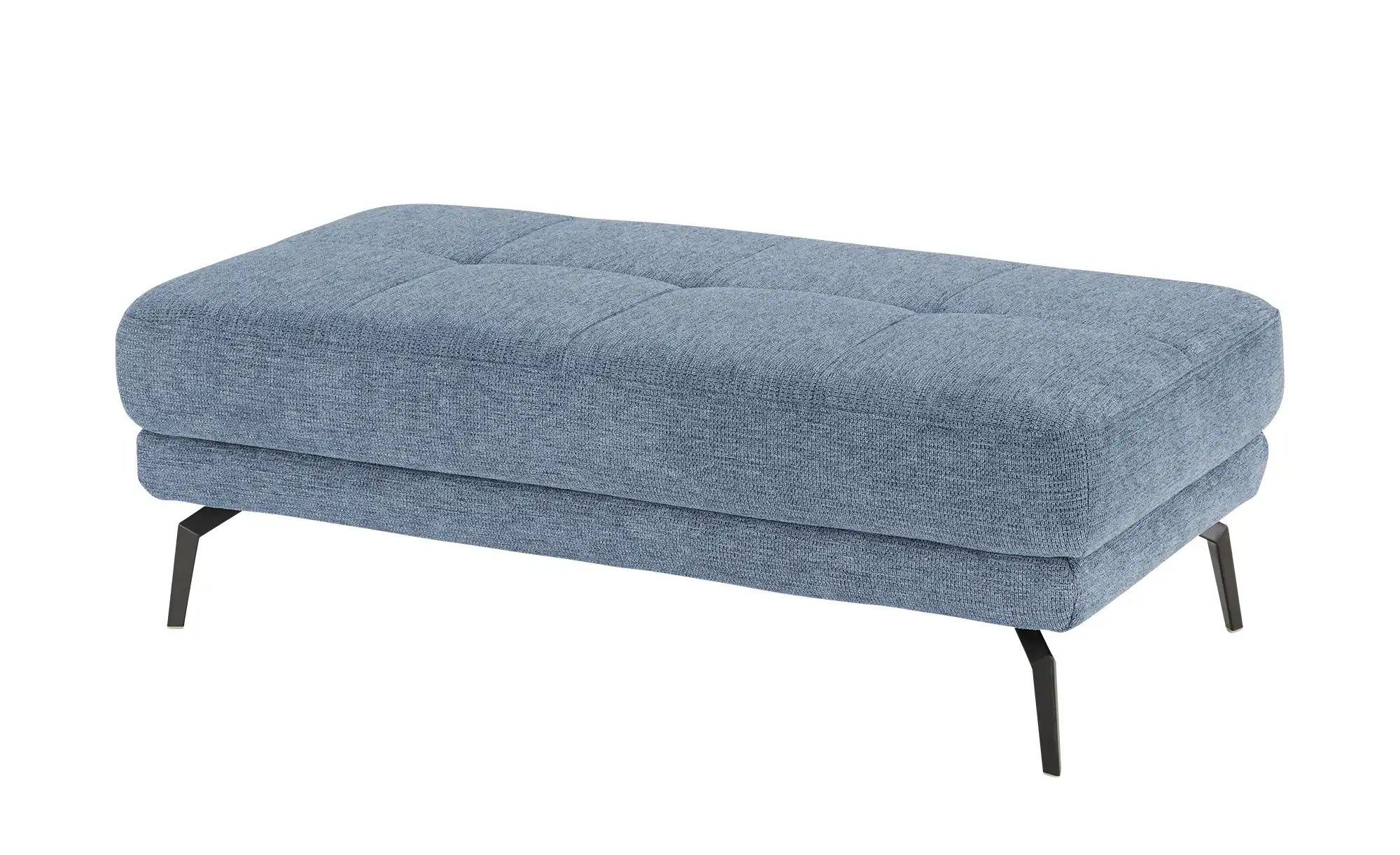 Lounge Collection Hocker  Tessa ¦ blau ¦ Maße (cm): B: 132 H: 45 T: 68 Pols günstig online kaufen