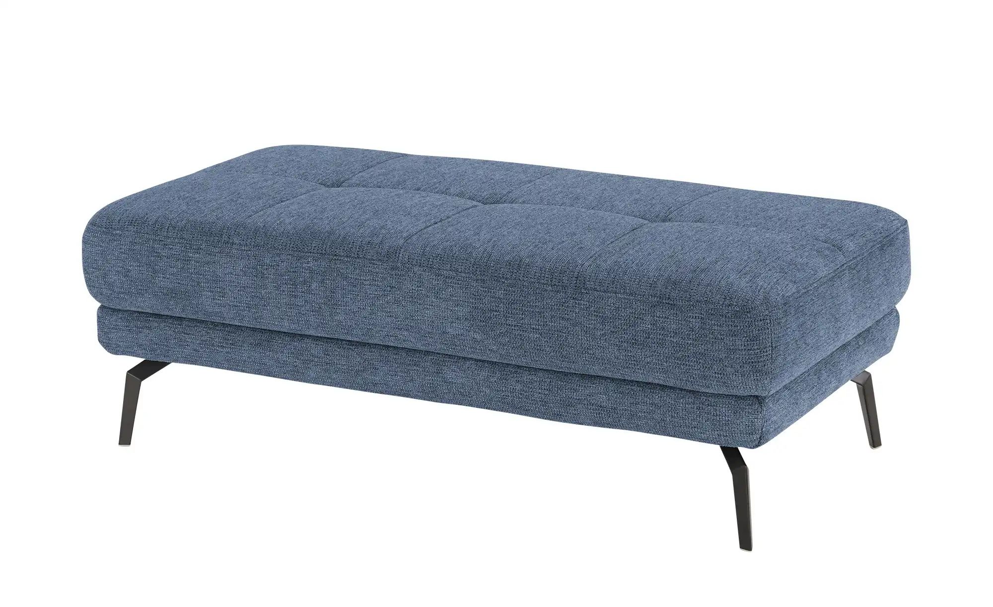 Lounge Collection Hocker  Tessa ¦ blau ¦ Maße (cm): B: 132 H: 45 T: 68 Pols günstig online kaufen