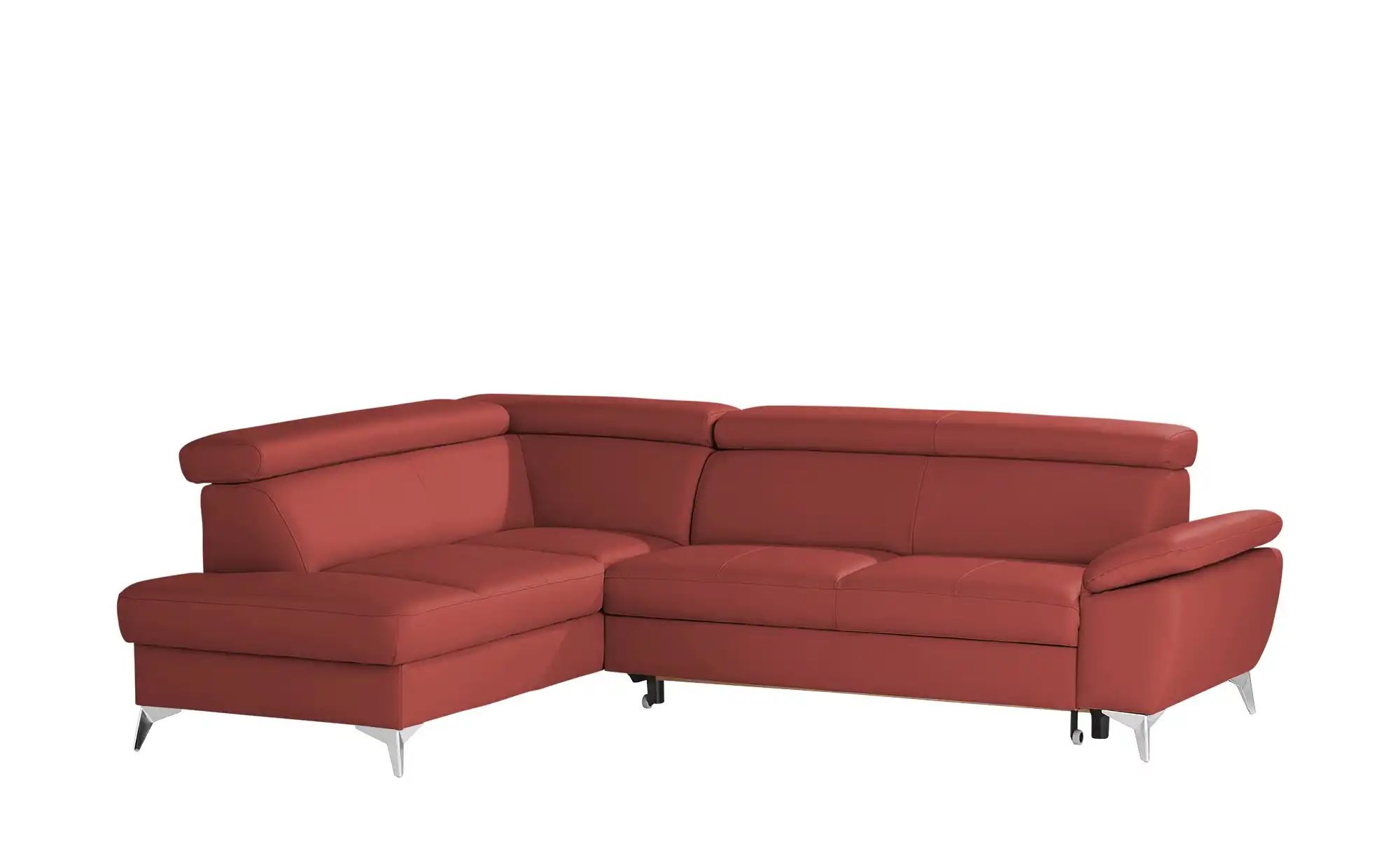 uno Ecksofa  Apollo ¦ rot ¦ Maße (cm): B: 268 H: 81 T: 210 Polstermöbel > S günstig online kaufen