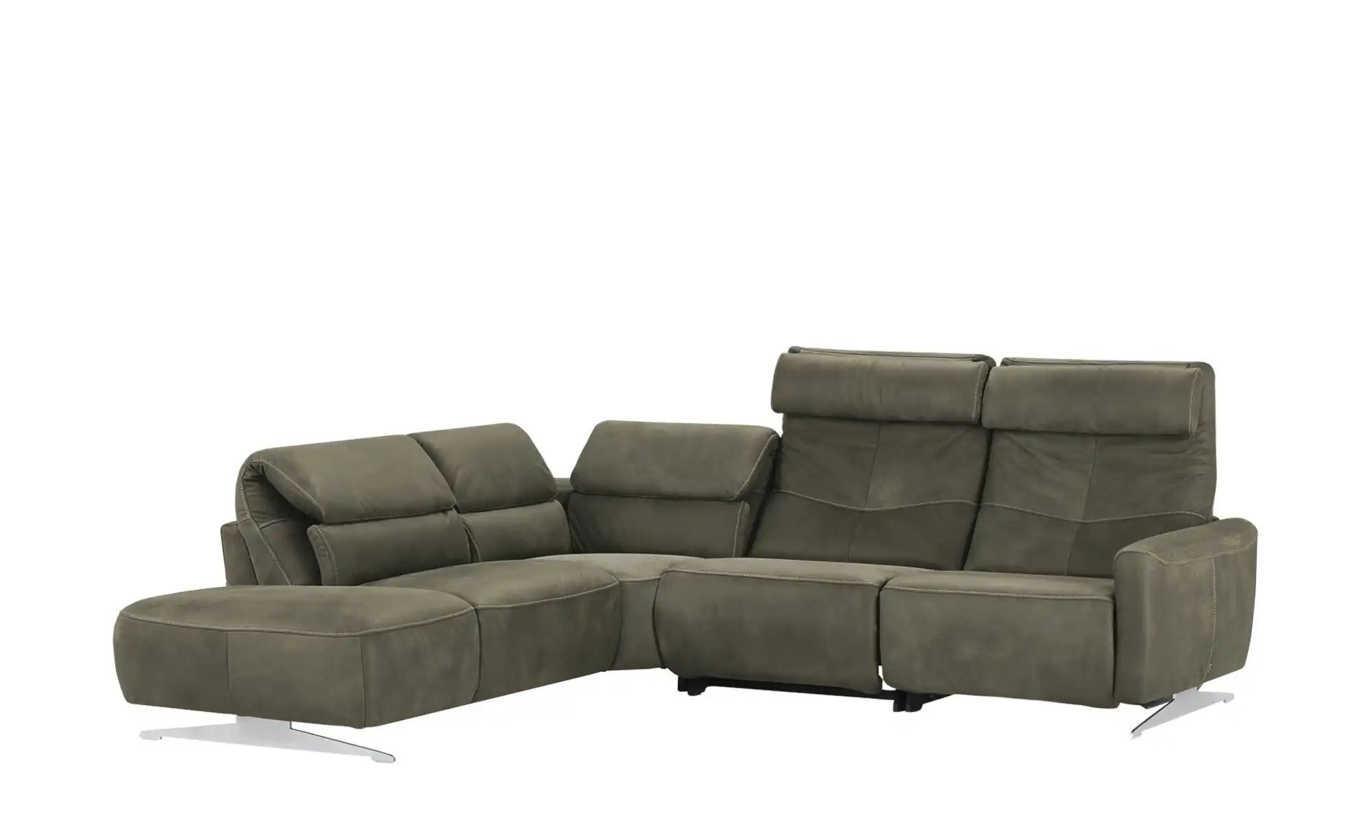 Musterring Ecksofa  MR260 ¦ grün ¦ Maße (cm): B: 281 H: 82 T: 248.0 Polster günstig online kaufen