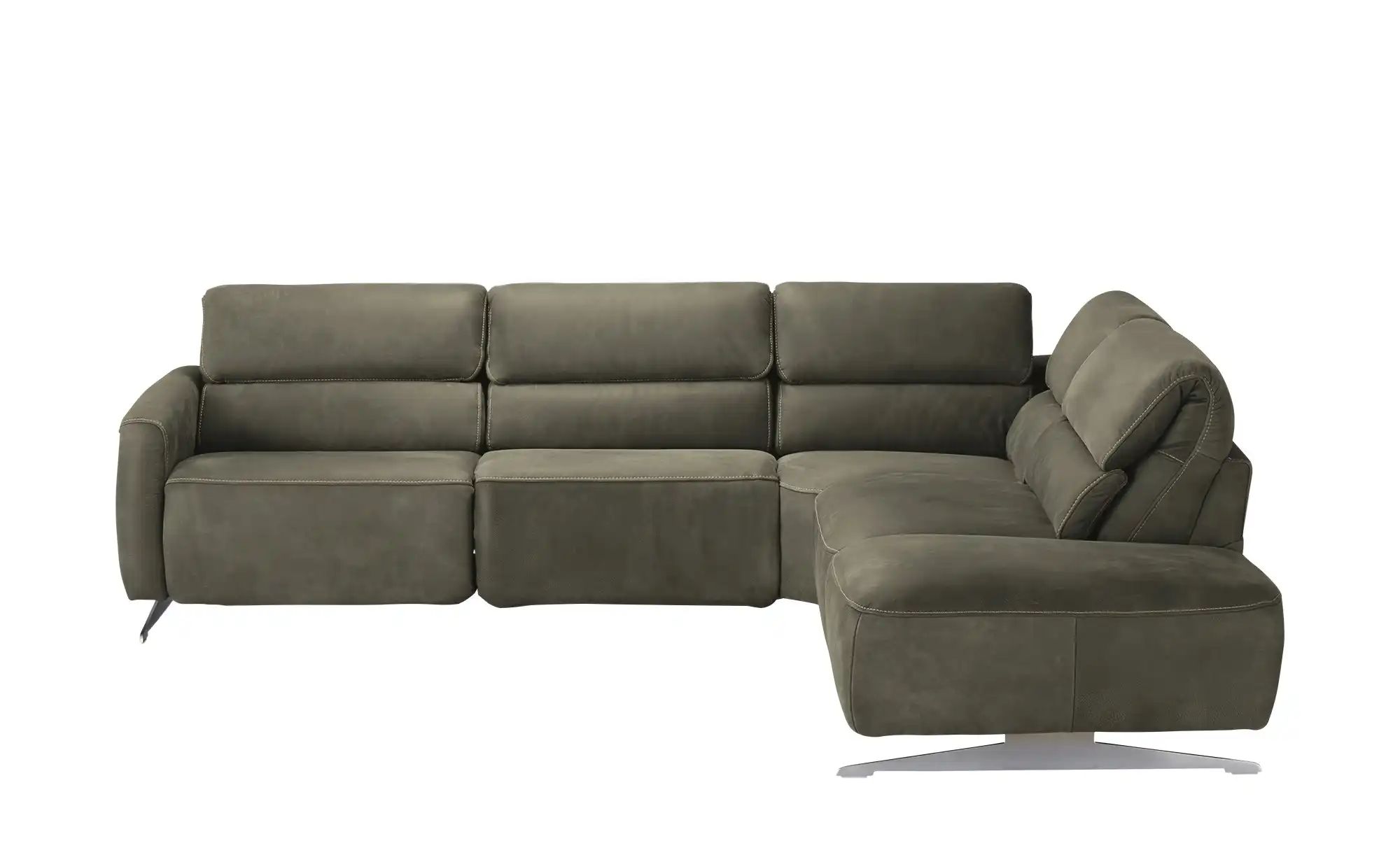 Musterring Ecksofa  MR260 ¦ grün ¦ Maße (cm): B: 281 H: 82 T: 248.0 Polster günstig online kaufen