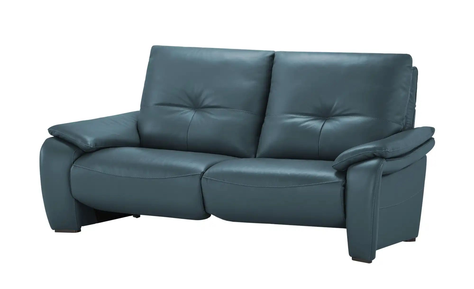 Thumbnail - Wohnwert Sofa aus Echtleder Halina ¦ türkis/petrol ¦ Maße (cm): B: 205 H: 98 T: 98.0 Polstermöbel > Sofas > 3-Sitzer - ...