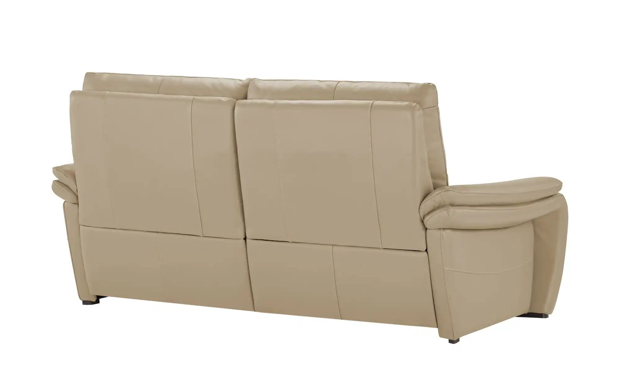 Wohnwert Sofa  aus Echtleder Halina ¦ beige ¦ Maße (cm): B: 205 H: 98 T: 98 günstig online kaufen