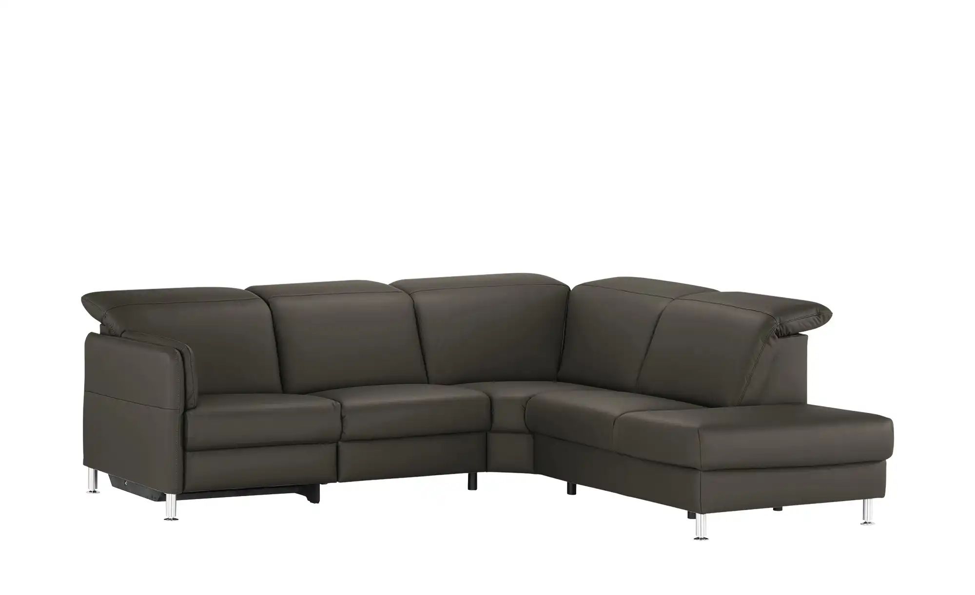 Thumbnail - meinSofa Leder-Ecksofa  Leon ¦ braun ¦ Maße (cm): B: 259 H: 83 T: 236.0 Polstermöbel > Sofas > Ecksofas - Höffner