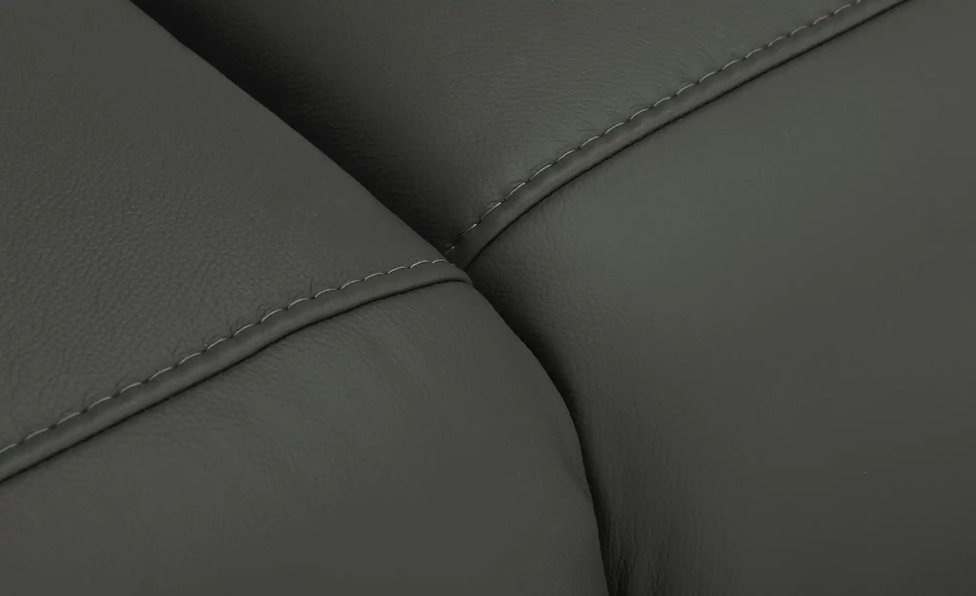 Thumbnail - meinSofa Leder-Ecksofa  Leon ¦ grau ¦ Maße (cm): B: 259 H: 83 T: 236.0 Polstermöbel > Sofas > 3-Sitzer - Höffner