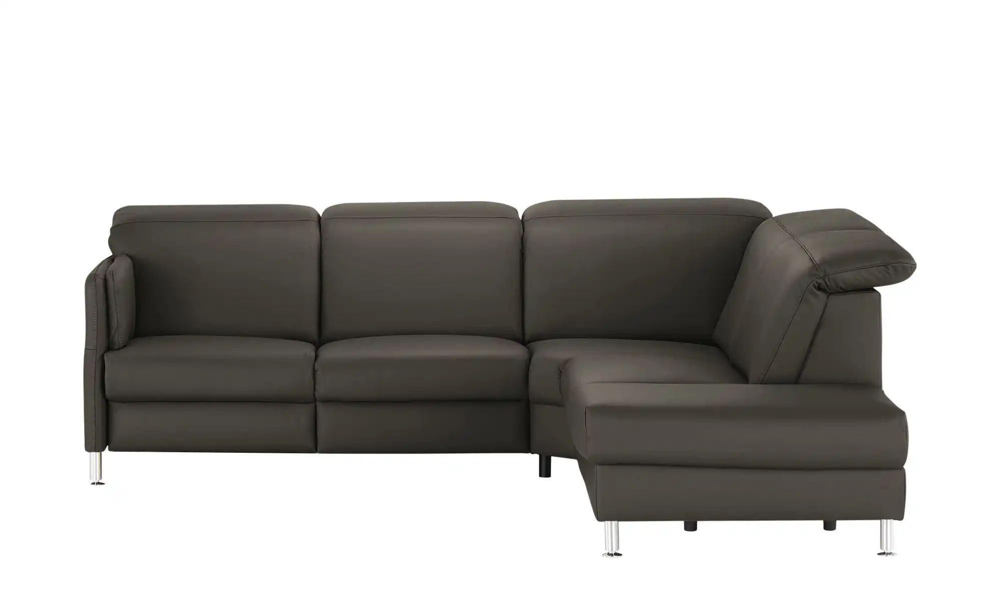 meinSofa Leder-Ecksofa  Leon ¦ braun ¦ Maße (cm): B: 259 H: 83 T: 236 Polst günstig online kaufen