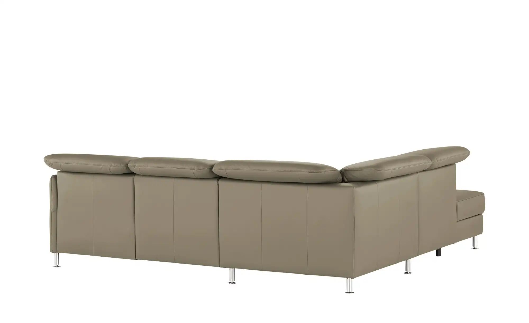 meinSofa Leder-Ecksofa  Leon ¦ grau ¦ Maße (cm): B: 259 H: 83 T: 236 Polste günstig online kaufen