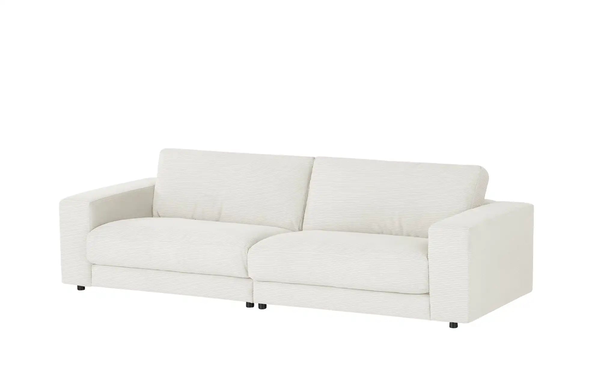 Thumbnail - Jette Home Sofa Cord Sila ¦ weiß ¦ Maße (cm): B: 250 H: 85 T: 107.0 Polstermöbel > Sofas > 3-Sitzer - Höffner