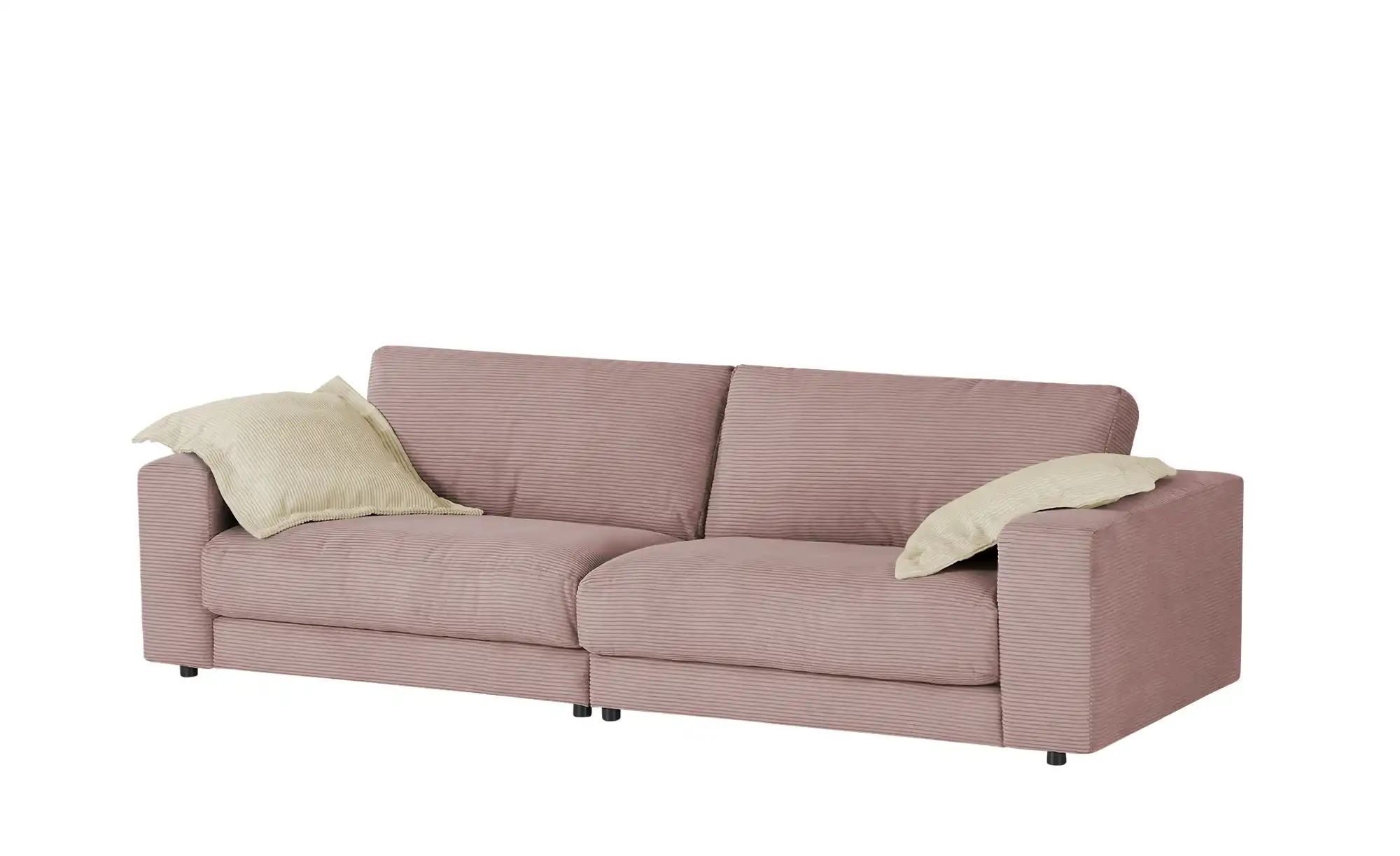 Jette Home Sofa Cord Sila ¦ rosa/pink ¦ Maße (cm): B: 250 H: 85 T: 107.0 Po günstig online kaufen