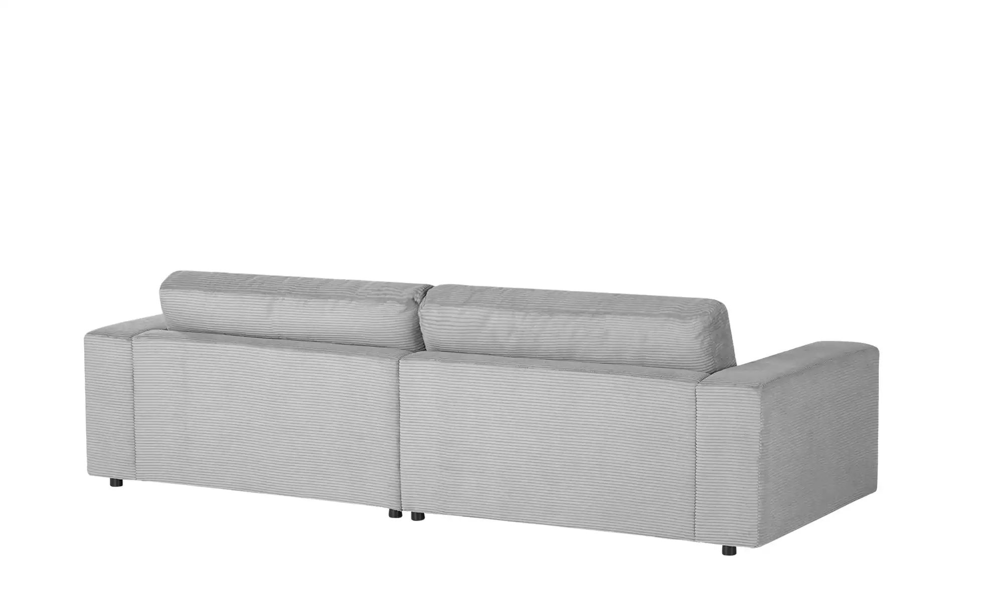 Thumbnail - Jette Home Sofa Cord Sila ¦ grau ¦ Maße (cm): B: 250 H: 85 T: 107.0 Polstermöbel > Sofas > 3-Sitzer - Höffner
