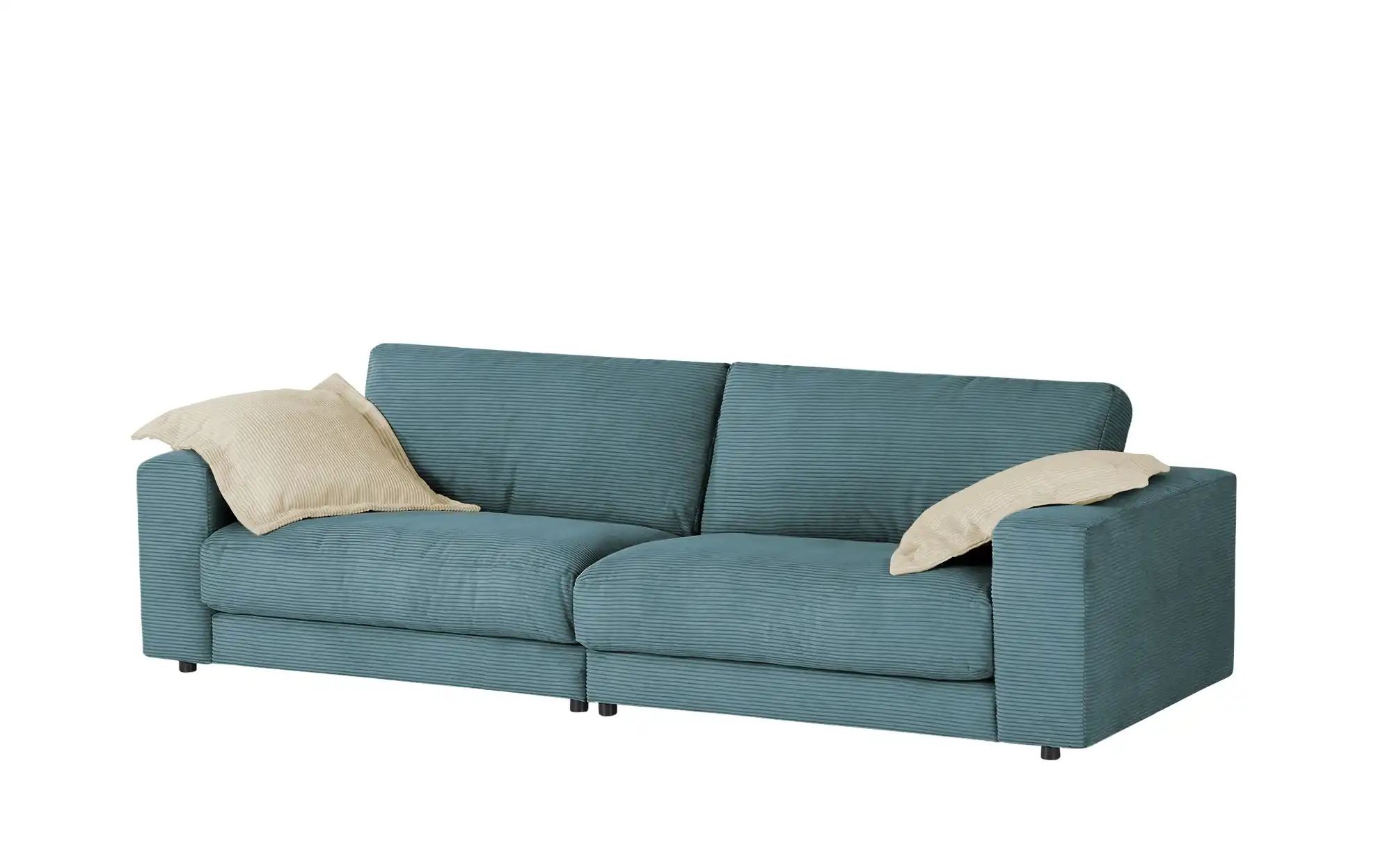 Jette Home Sofa Cord Sila ¦ türkis/petrol ¦ Maße (cm): B: 250 H: 85 T: 107. günstig online kaufen